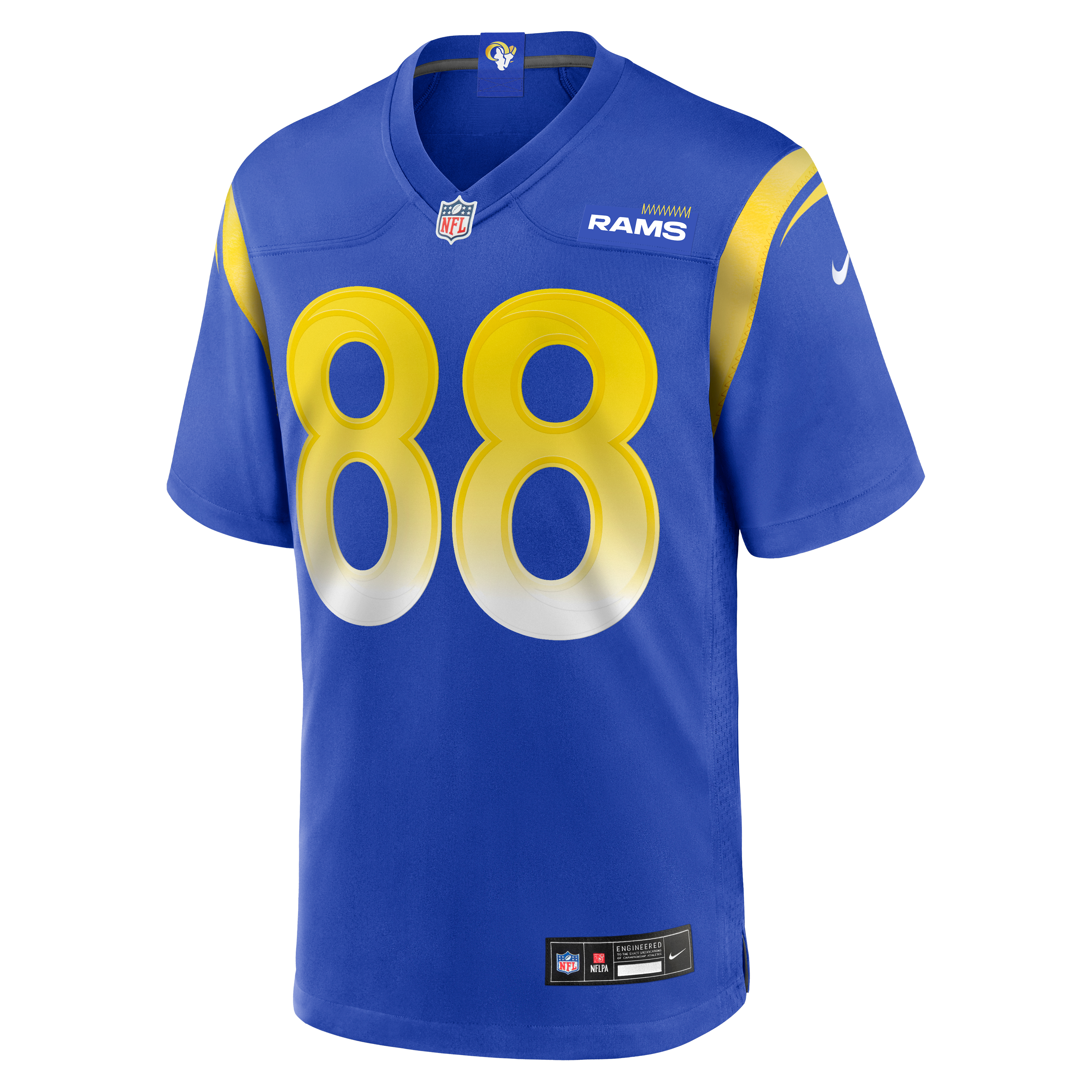 Jordan Whittington Los Angeles Rams Game Jersey Royal NFL Football Fan Wear