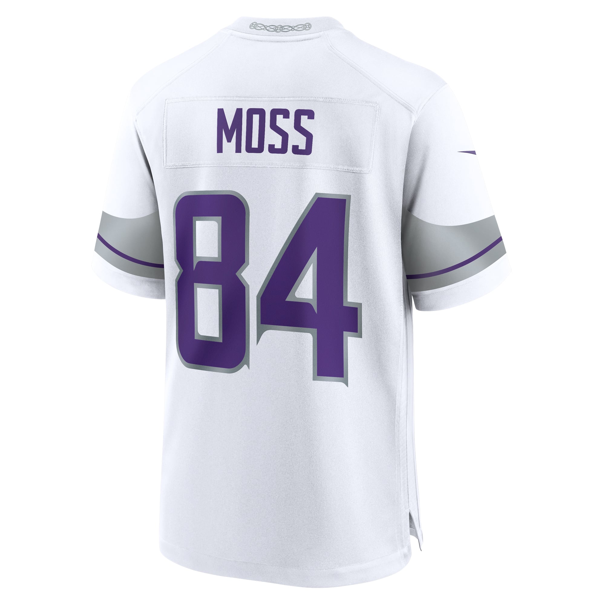 Randy Moss Retired Minnesota Vikings Game Jersey White NFL Football Fan Wear