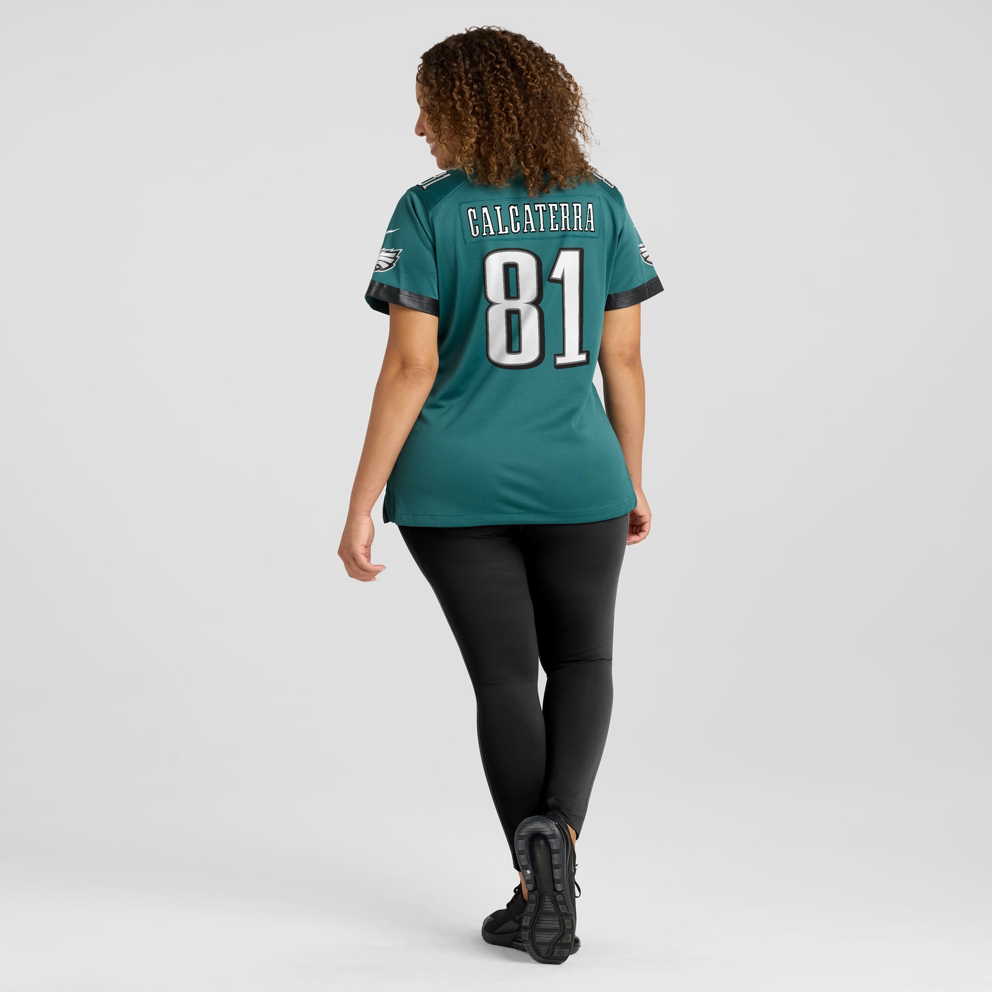 Grant Calcaterra Philadelphia Eagles Game Jersey Midnight NFL Football Fan Wear Grant Calcaterra