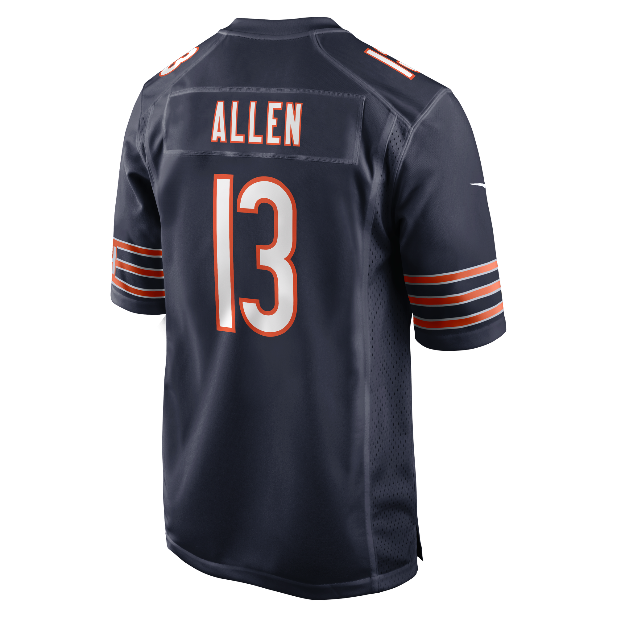 Keenan Allen Chicago Bears Game Jersey Navy NFL Football Fan Wear Keenan Allen