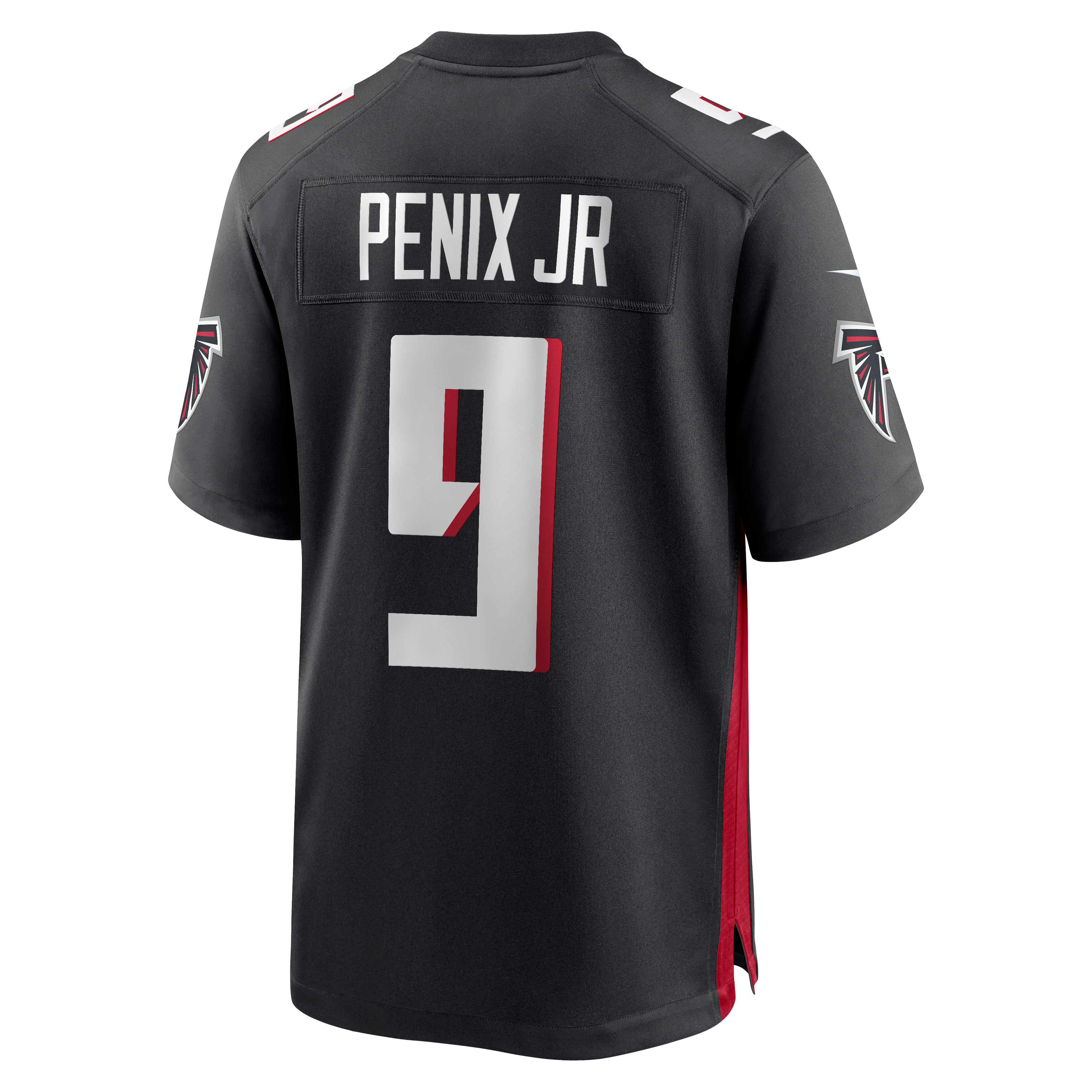 Michael Penix Jr Atlanta Falcons Game Jersey Black NFL Football Fan Wear