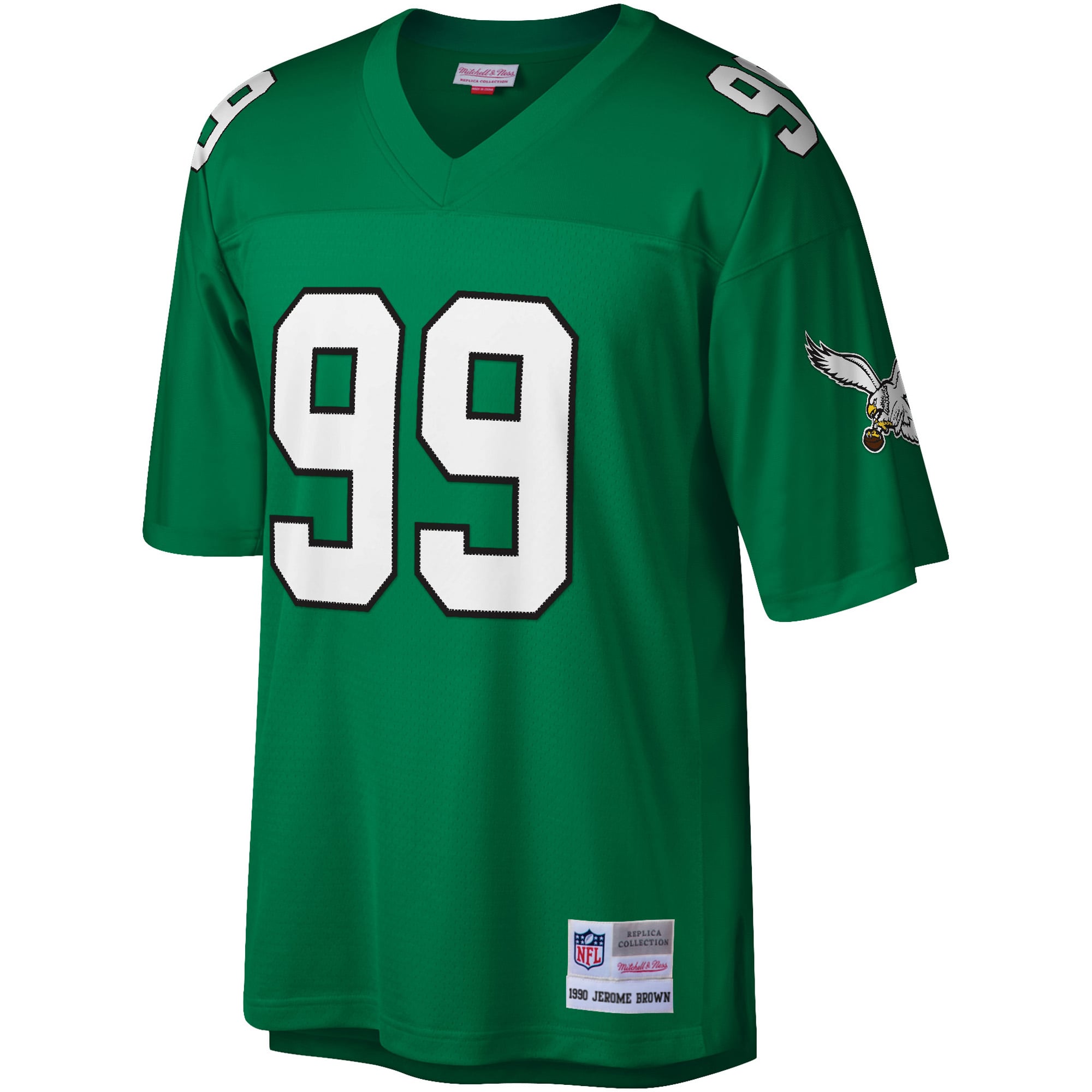 Jerome Brown Philadelphia Eagles Game Jersey Brown NFL Football Fan Wear