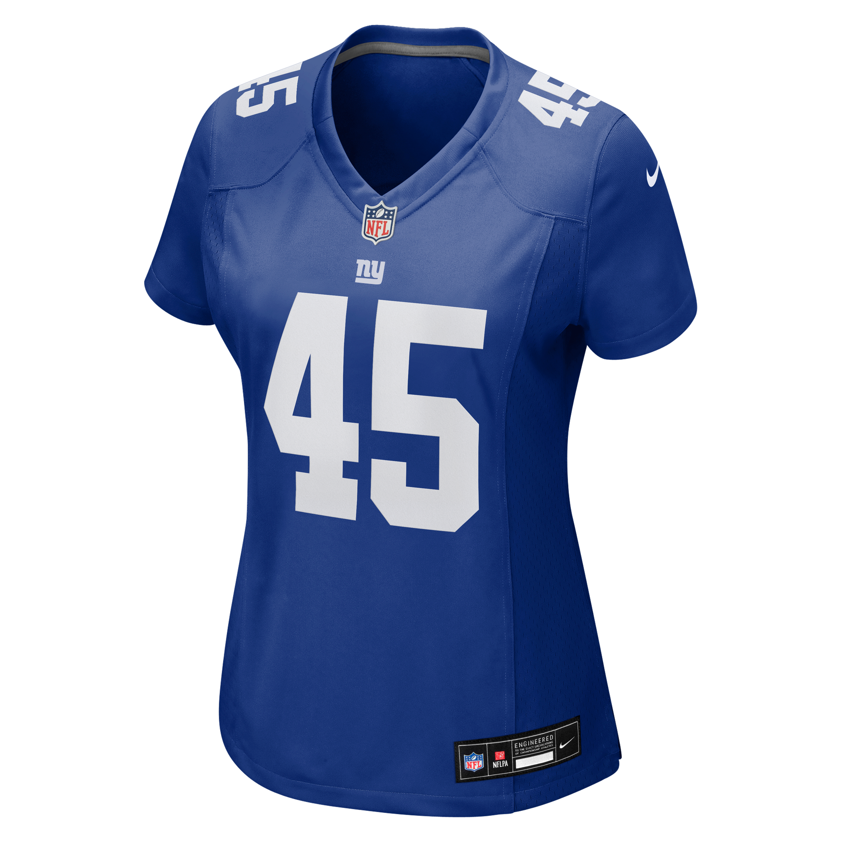 Patrick Ricard New York Giants Game Jersey Royal NFL Football Fan Wear