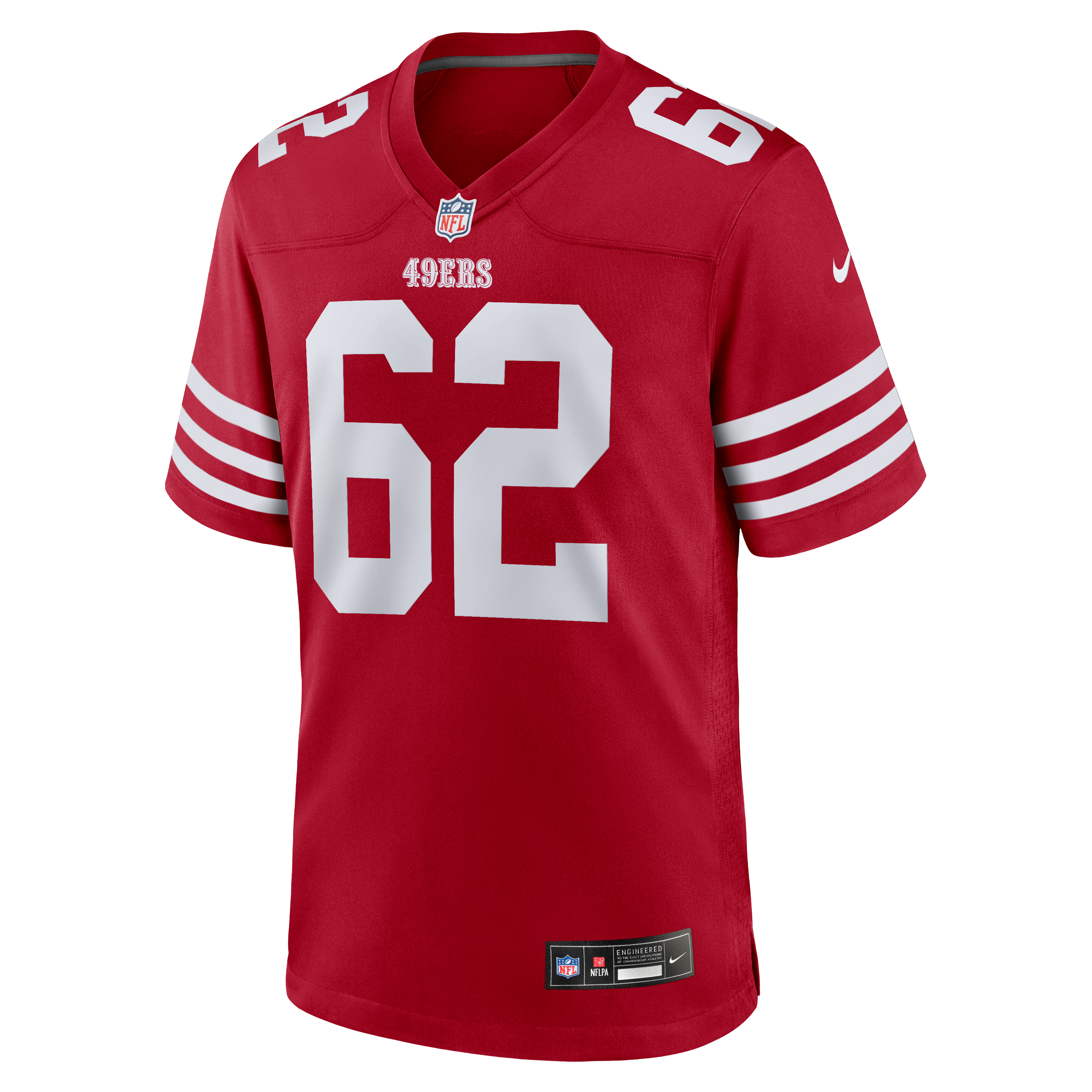 Austen Pleasants San Francisco 49ers Game Jersey Scarlet NFL Football Fan Wear
