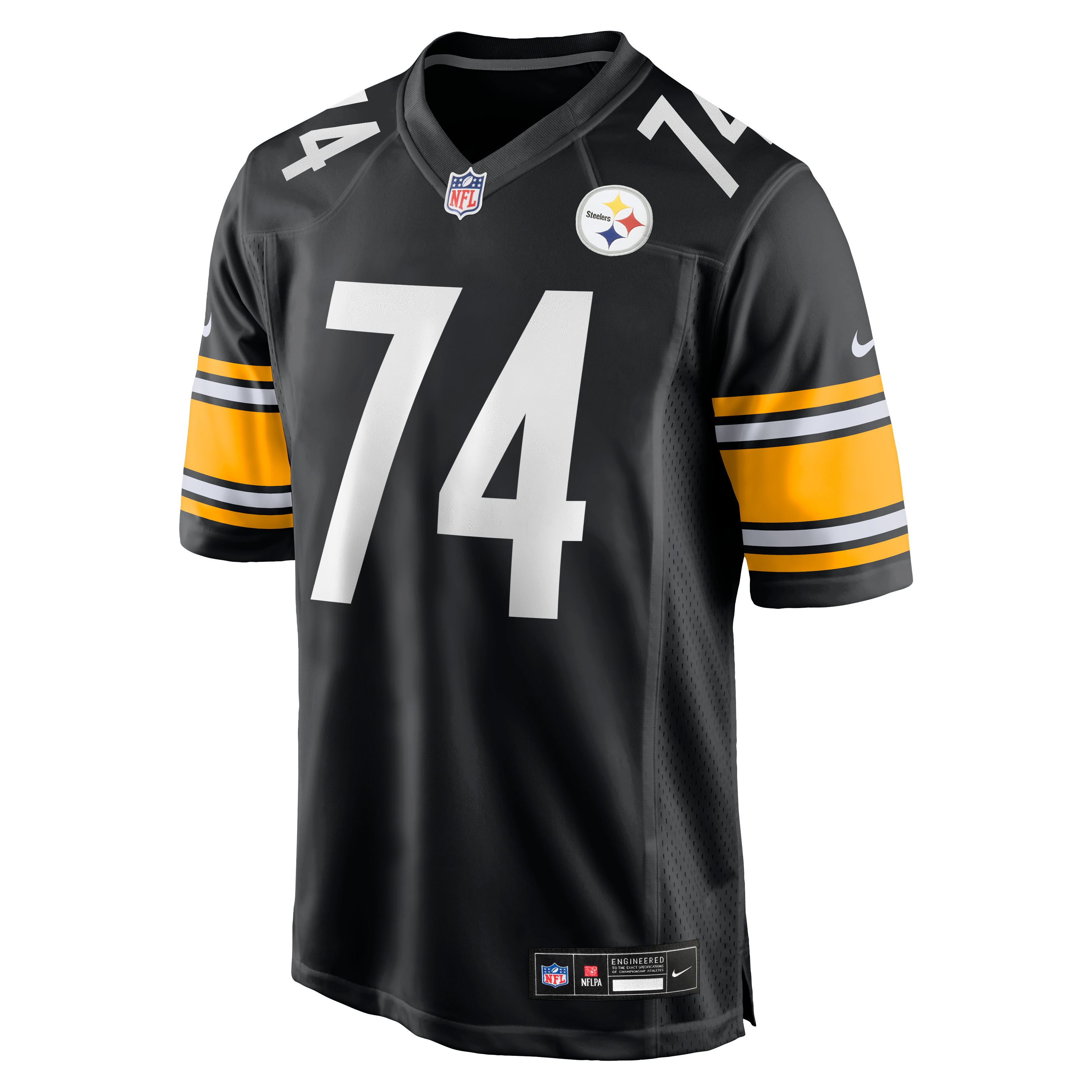 Spencer Anderson Pittsburgh Steelers Game Jersey Black NFL Football Fan Wear