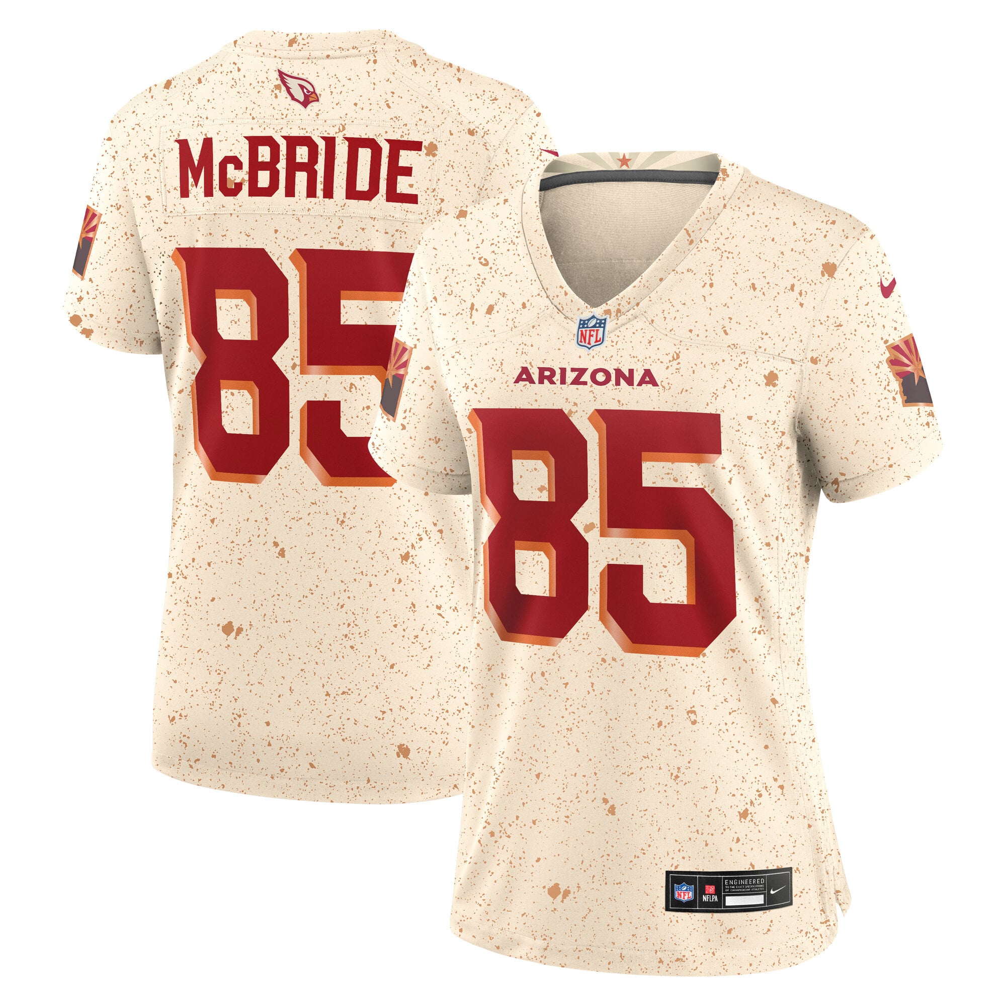 Trey McBride Arizona Cardinals Game Jersey NFL Football Fan Wear Trey McBride