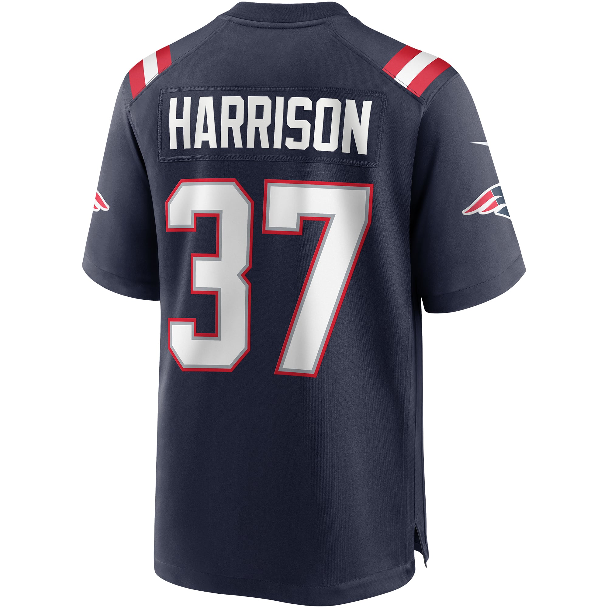 Rodney Harrison Retired New England Patriots Player Jersey Navy NFL Football Fan Wear