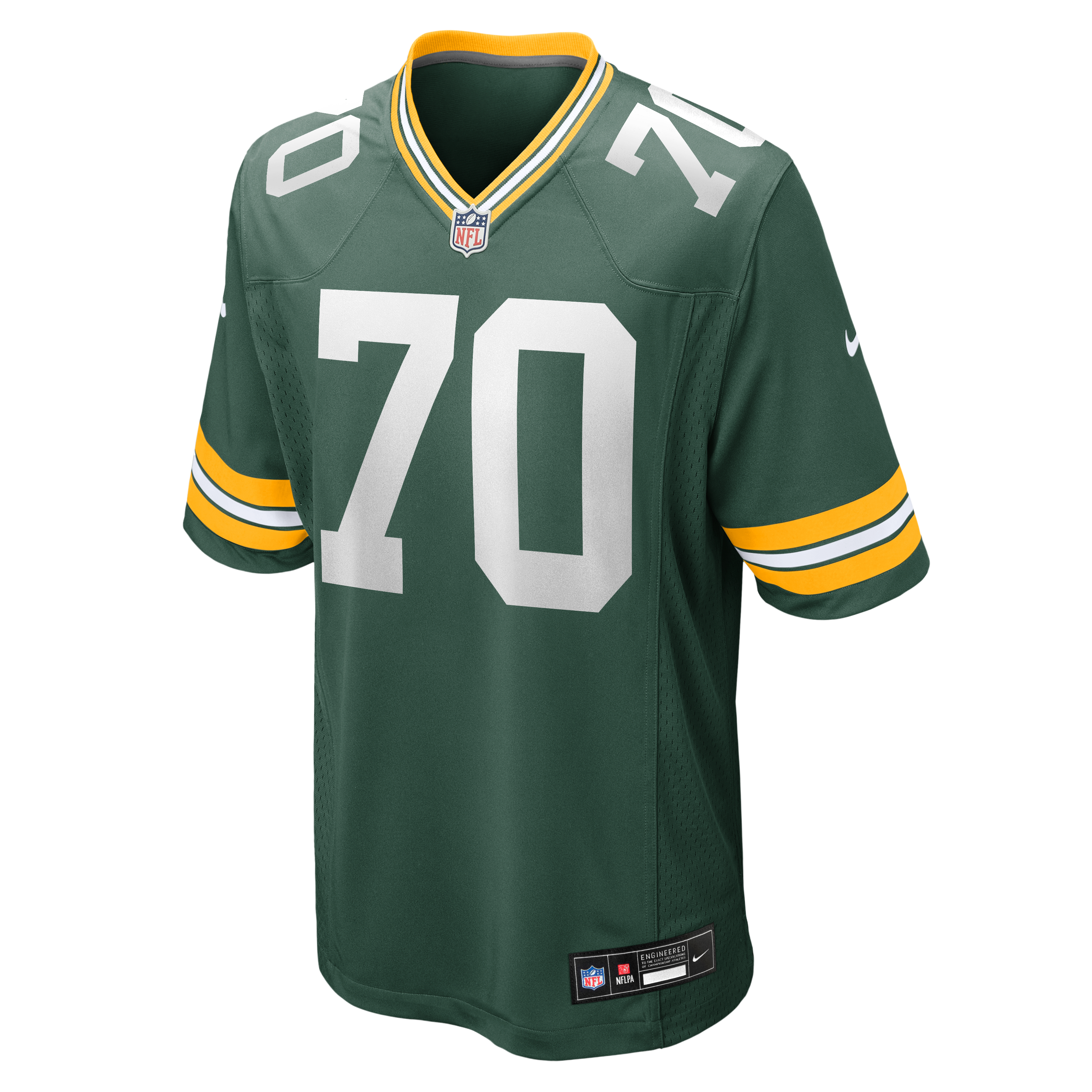 Darian Kinnard Green Bay Packers Game Jersey Green NFL Football Fan Wear