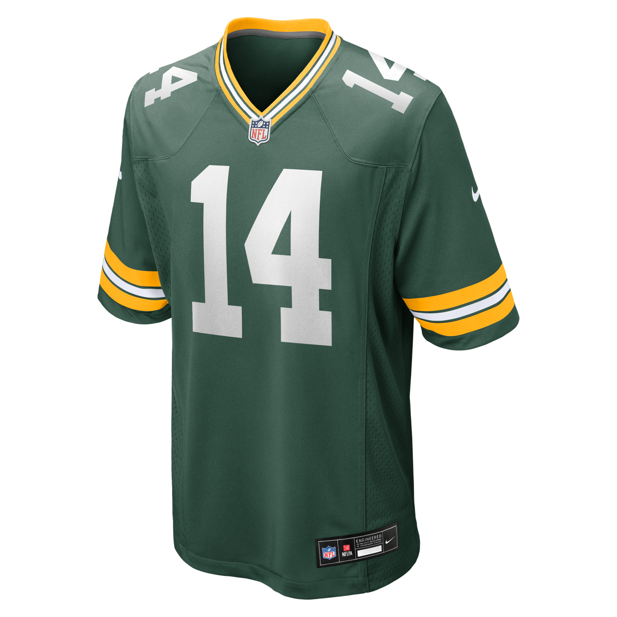 Retired Don Hutson Green Bay Packers Player Jersey Green NFL Football Fan Wear
