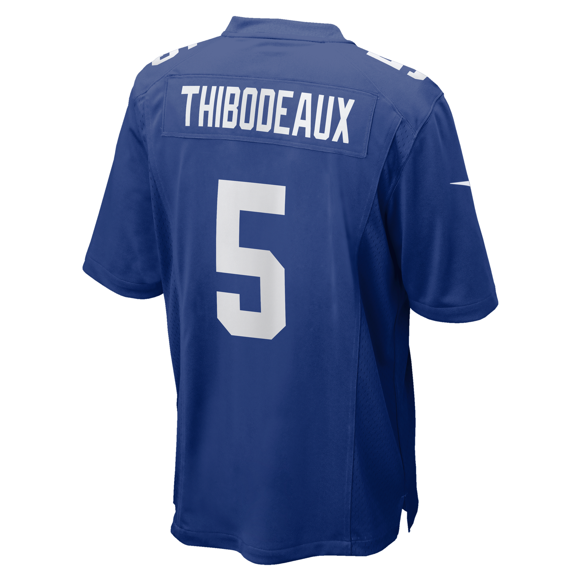 Kayvon Thibodeaux New York Giants Game Jersey Royal NFL Football Fan Wear Kayvon Thibodeaux