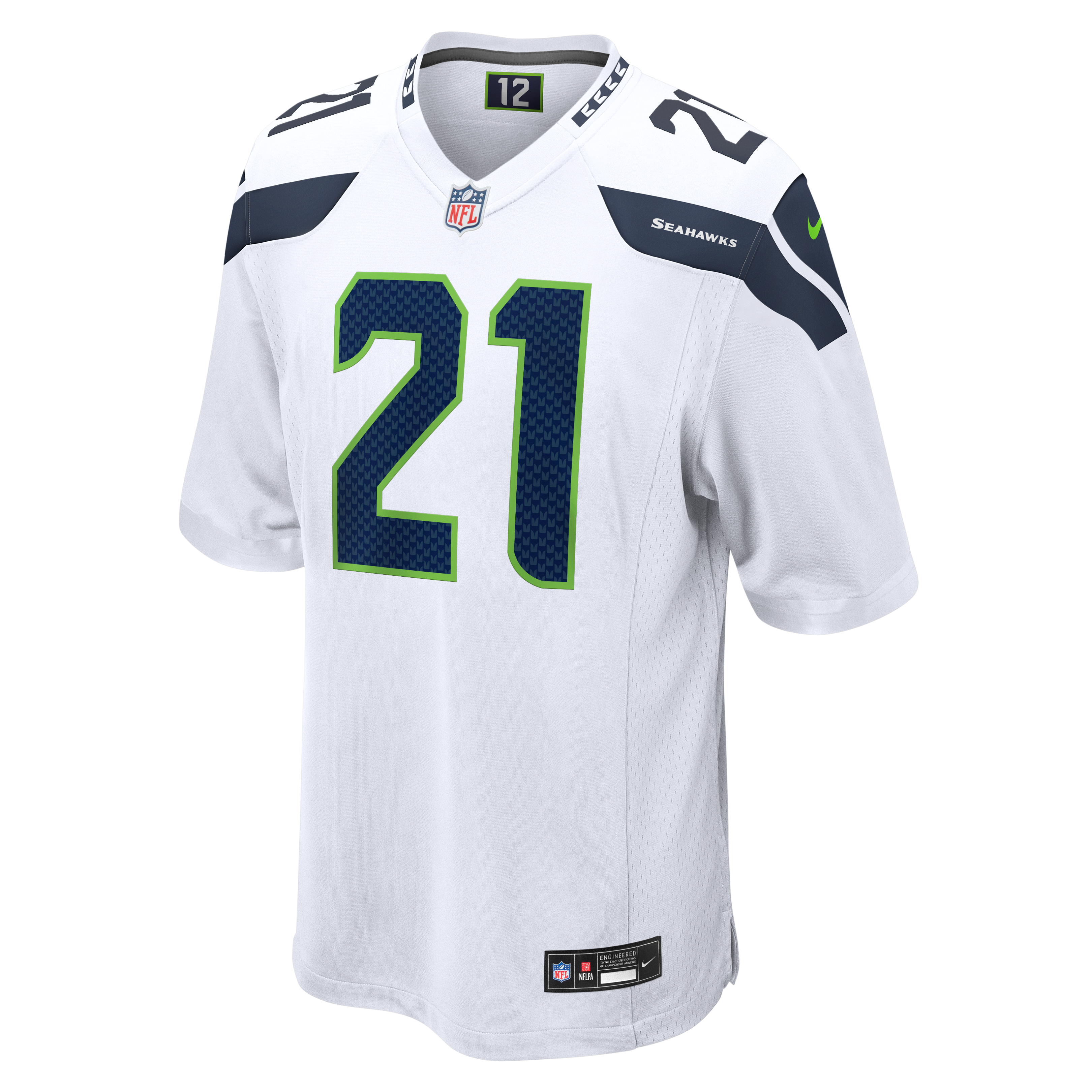 Devon Witherspoon Seattle Seahawks Game Jersey White NFL Football Fan Wear Devon Witherspoon