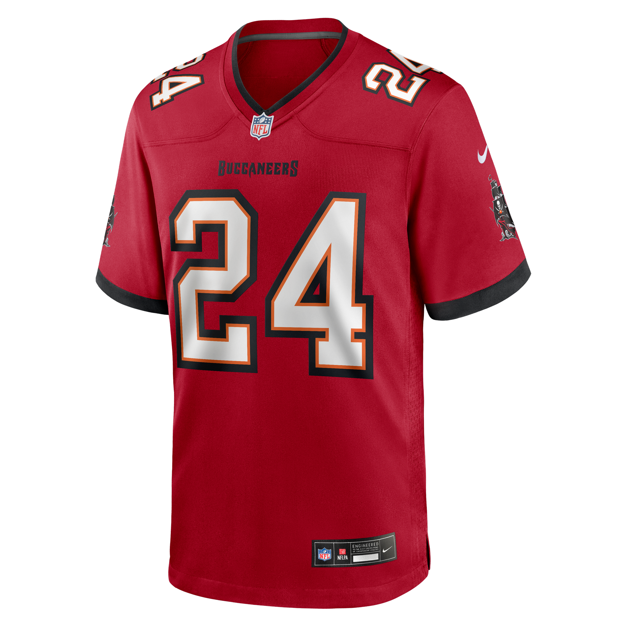 Retired Cadillac Williams Tampa Bay Buccaneers Player Jersey Red NFL Football Fan Wear