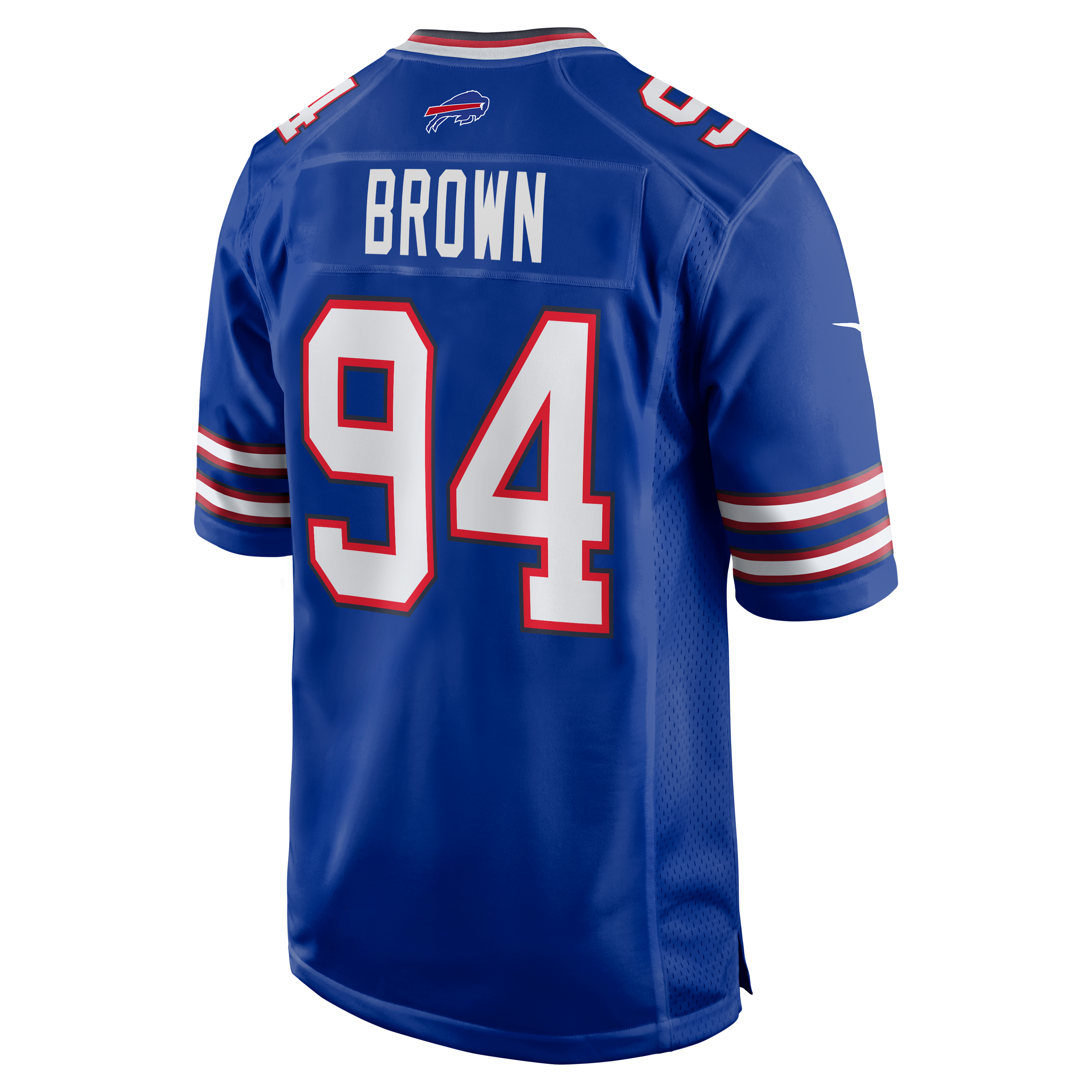 Andrew Brown Buffalo Bills Game Jersey Brown NFL Football Fan Wear Andrew Brown