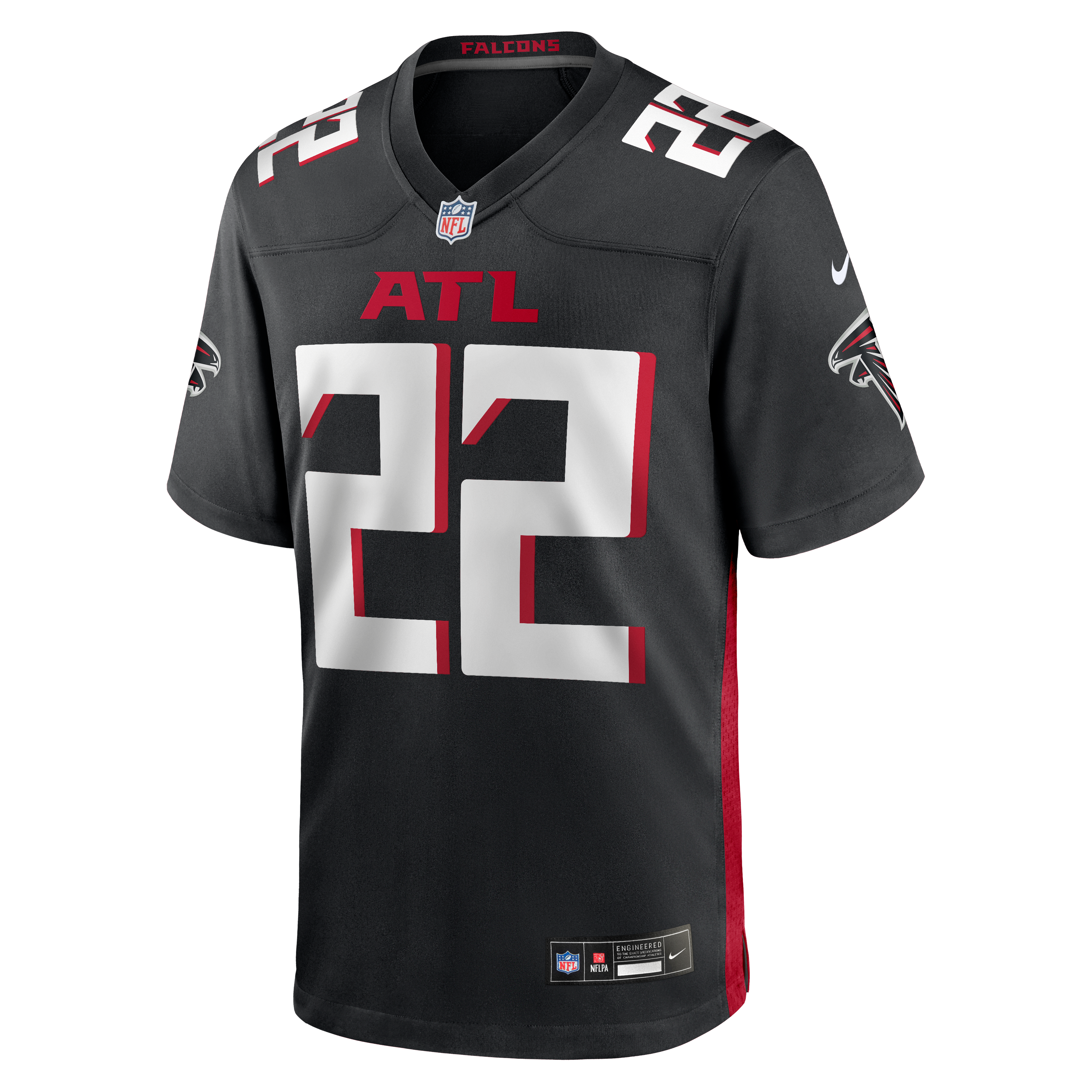 Clark Phillips Atlanta Falcons Game Jersey Black NFL Football Fan Wear Clark Phillips