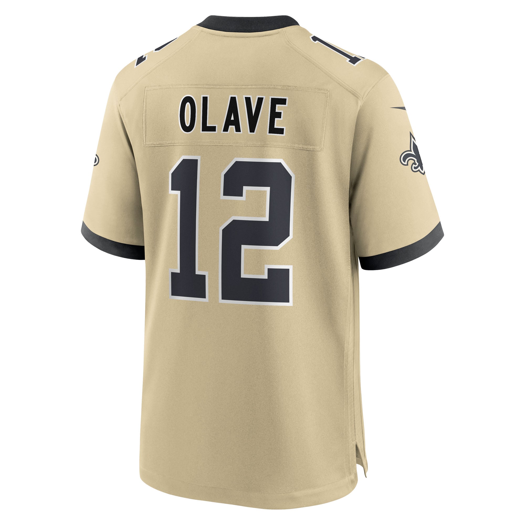 Chris Olave Golds New Orleans Saints Player Jersey Gold NFL Football Fan Wear Chris Olave Golds