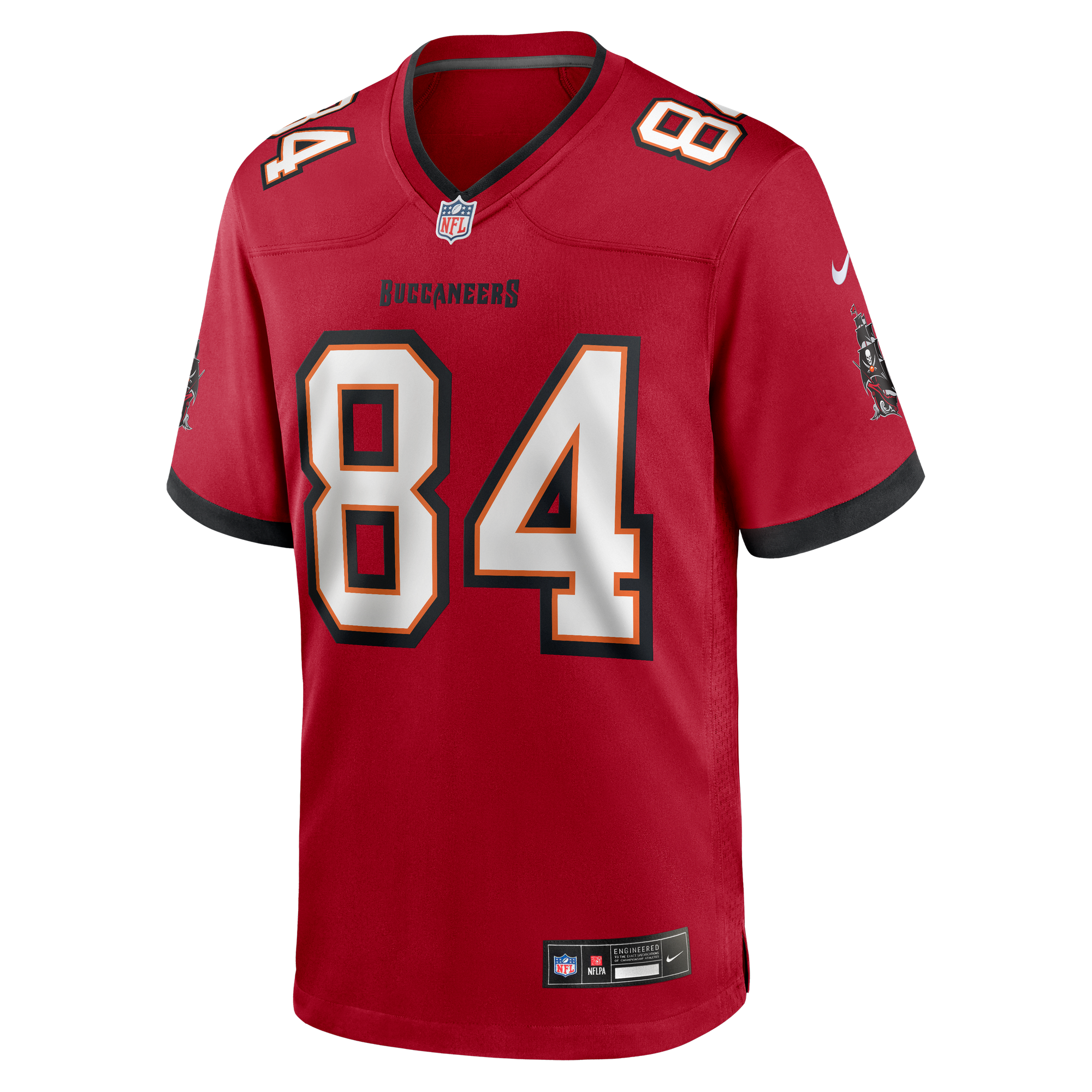 Bauer Sharp Tampa Bay Buccaneers Game Jersey Red NFL Football Fan Wear