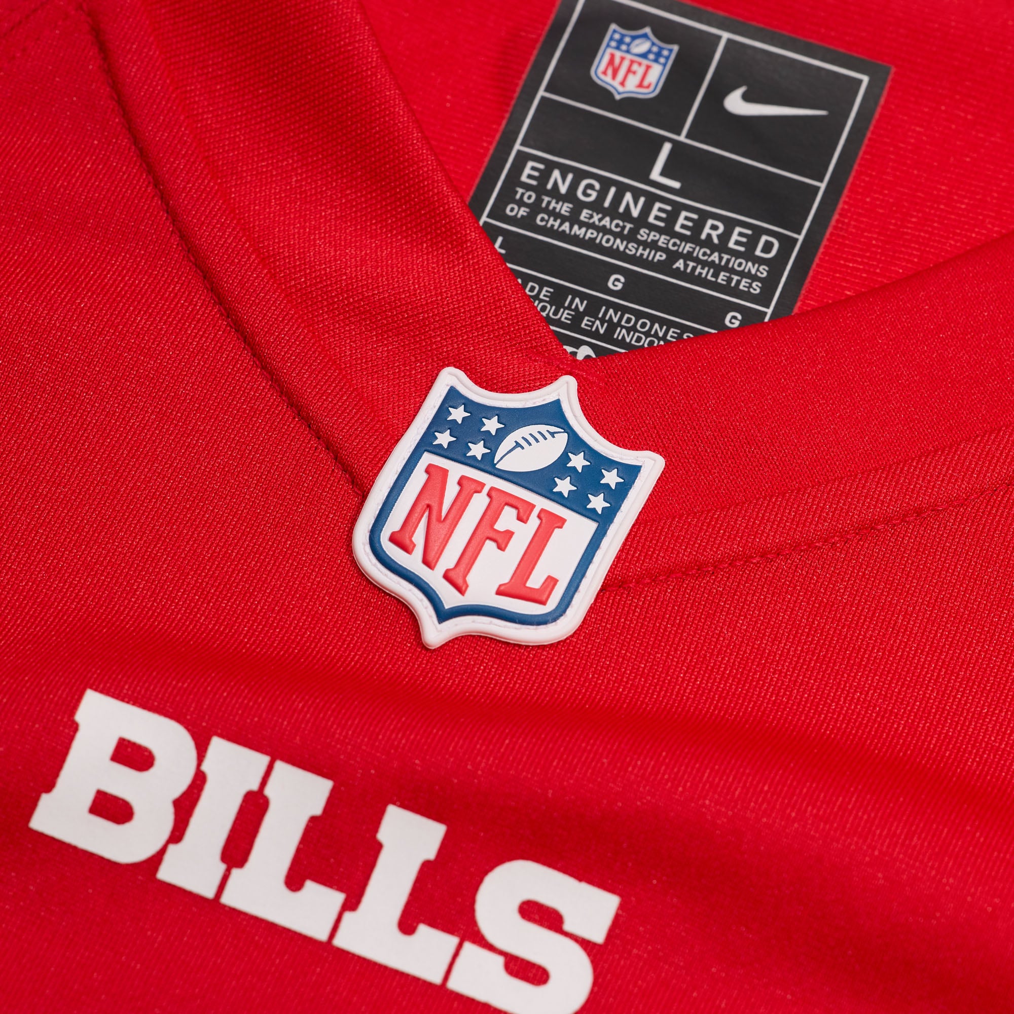Keon Coleman Buffalo Bills Game Jersey Red NFL Football Fan Wear Keon Coleman