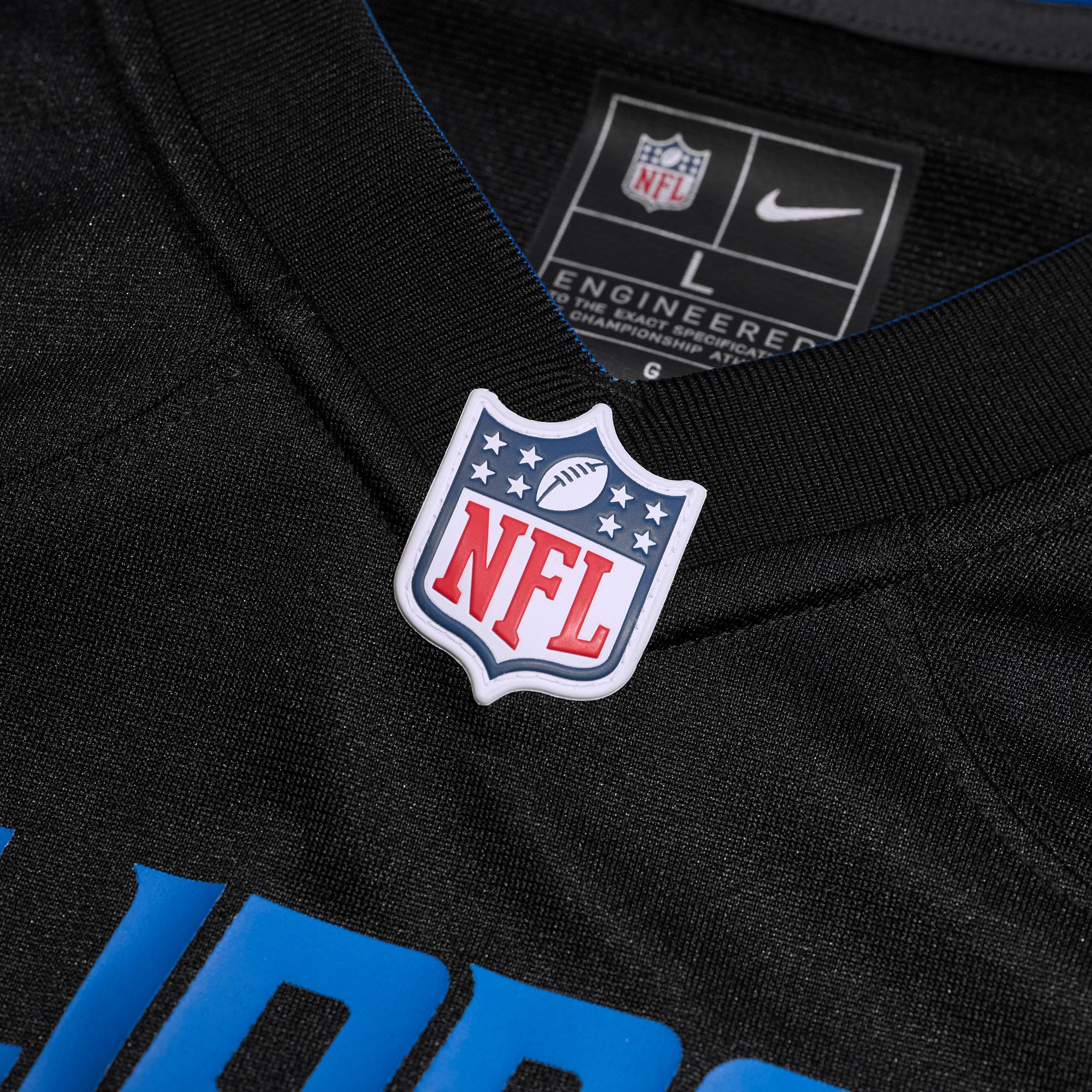 Isaac TeSlaa Detroit Lions Player Jersey Black NFL Football Fan Wear