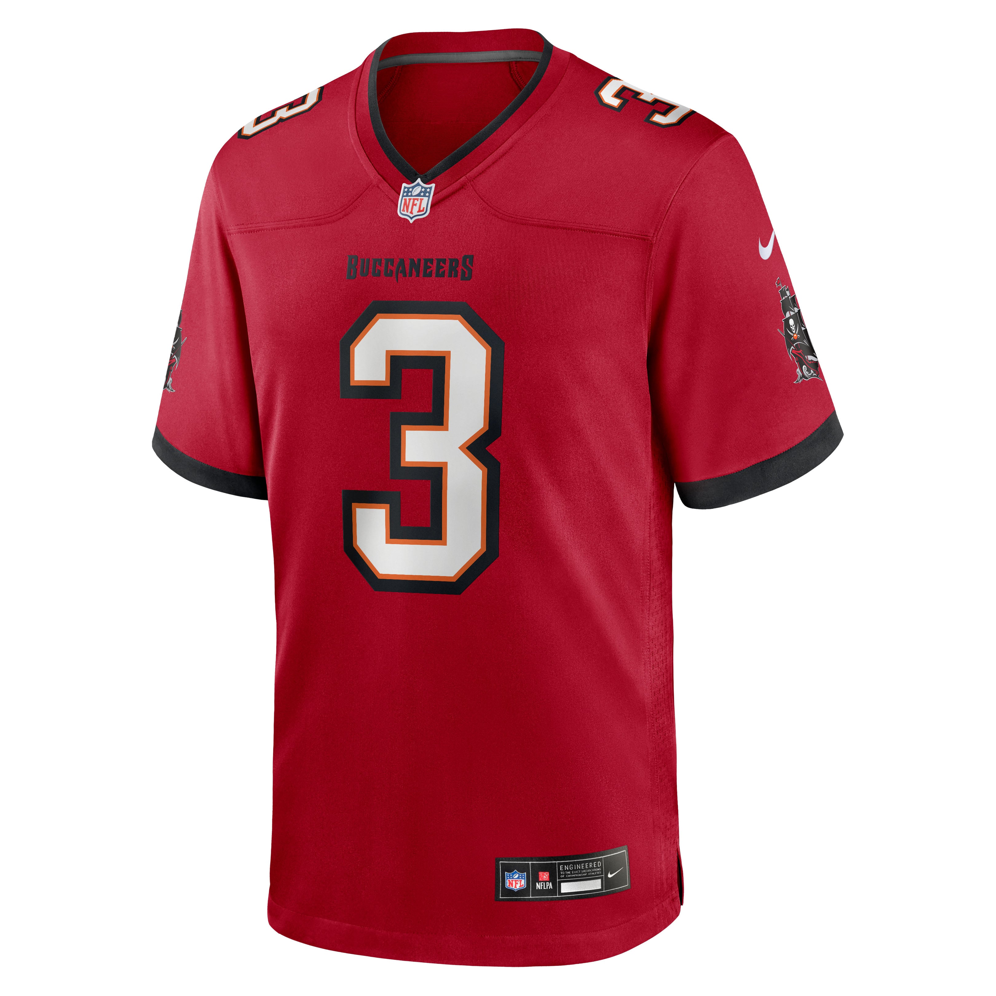 Rueben Bain Jr Tampa Bay Buccaneers Game Jersey No.15 Red NFL Football Fan Wear Rueben Bain Jr