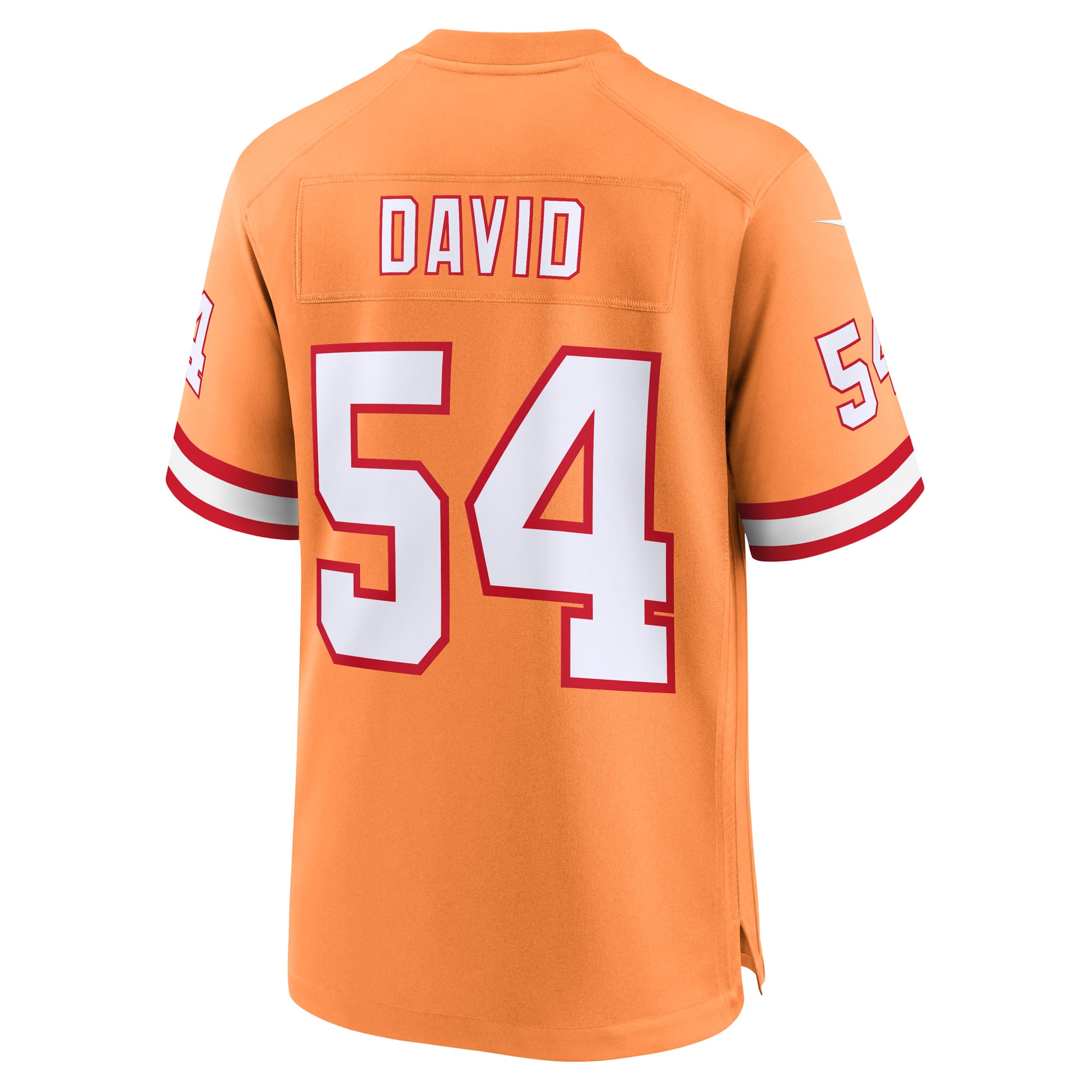 Lavonte David Tampa Bay Buccaneers Game Jersey Orange NFL Football Fan Wear Lavonte David