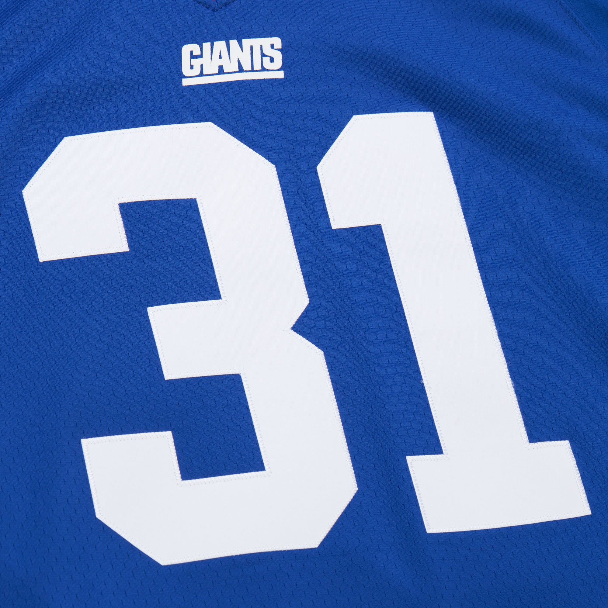 Jason Sehorn Mitchell New York Giants Replica Jersey Royal NFL Football Fan Wear Jason Sehorn Mitchell