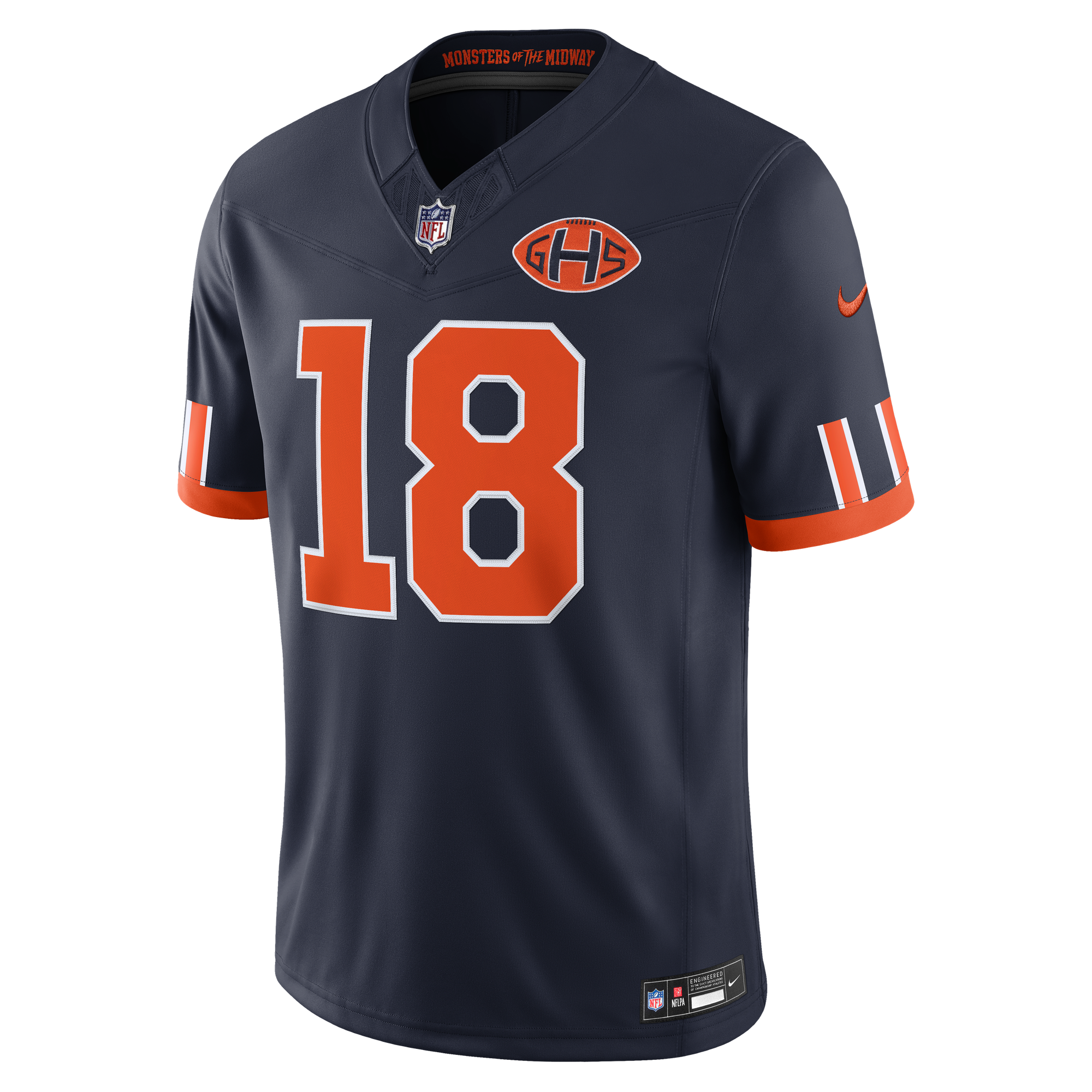 Caleb Williams Chicago Bears Limited Jersey Navy NFL Football Fan Wear