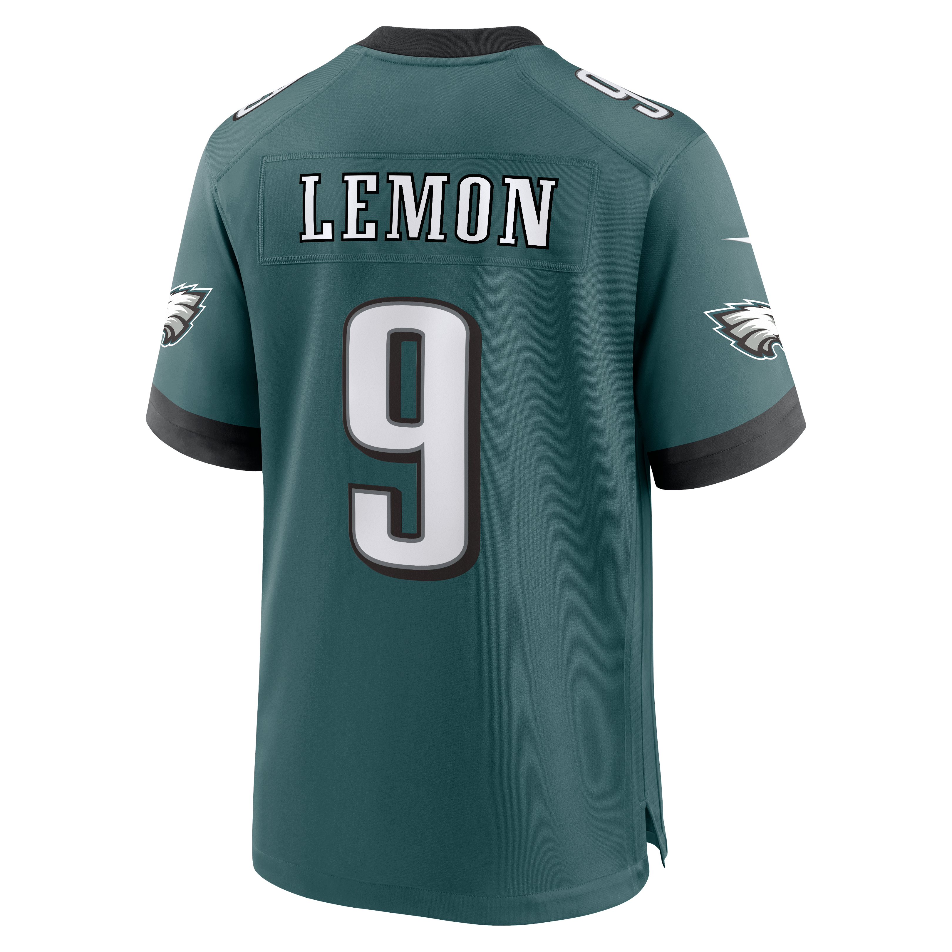 Round Pick No Philadelphia Eagles Game Jersey Green NFL Football Fan Wear Round Pick No