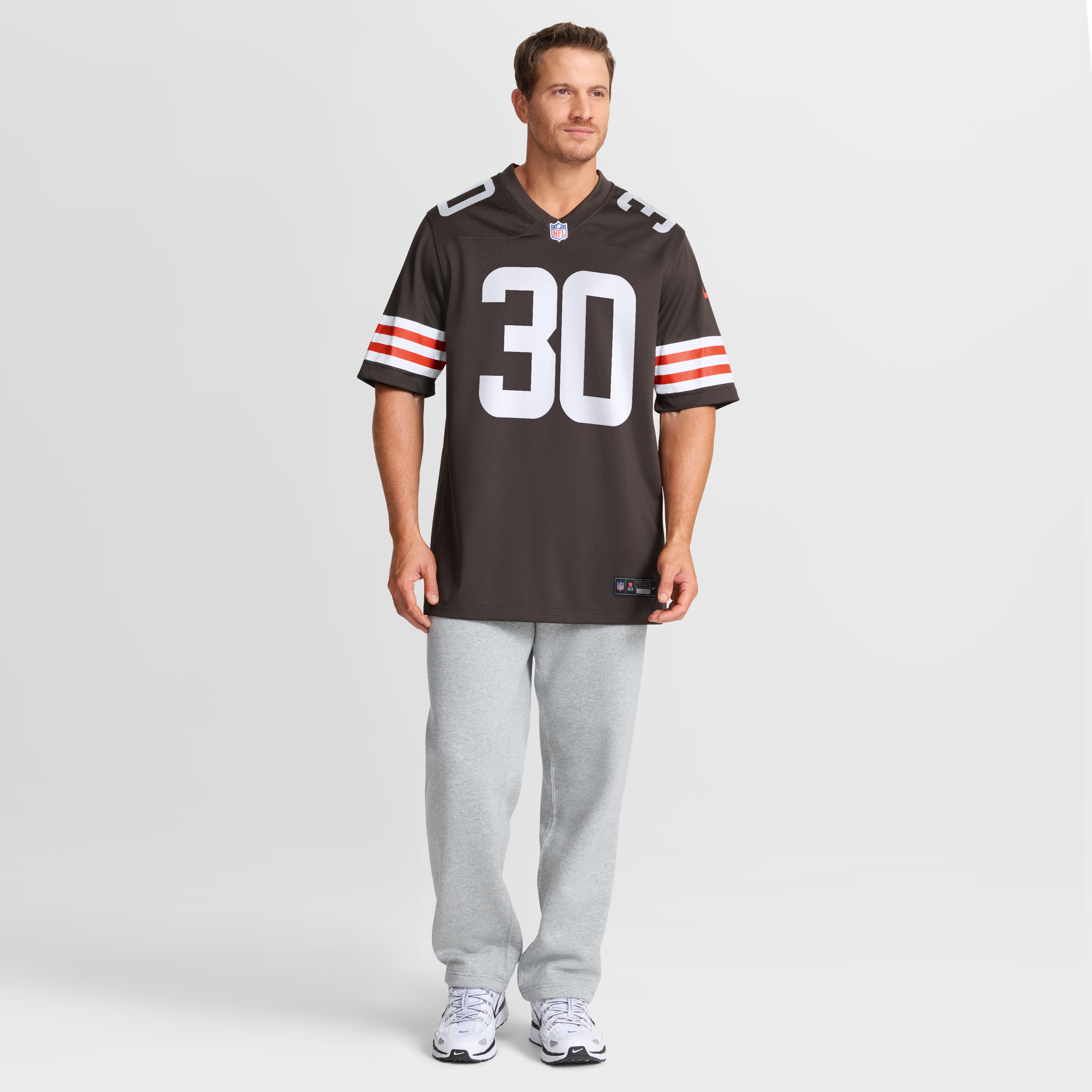 Zion Washington Cleveland Browns Game Jersey Brown NFL Football Fan Wear