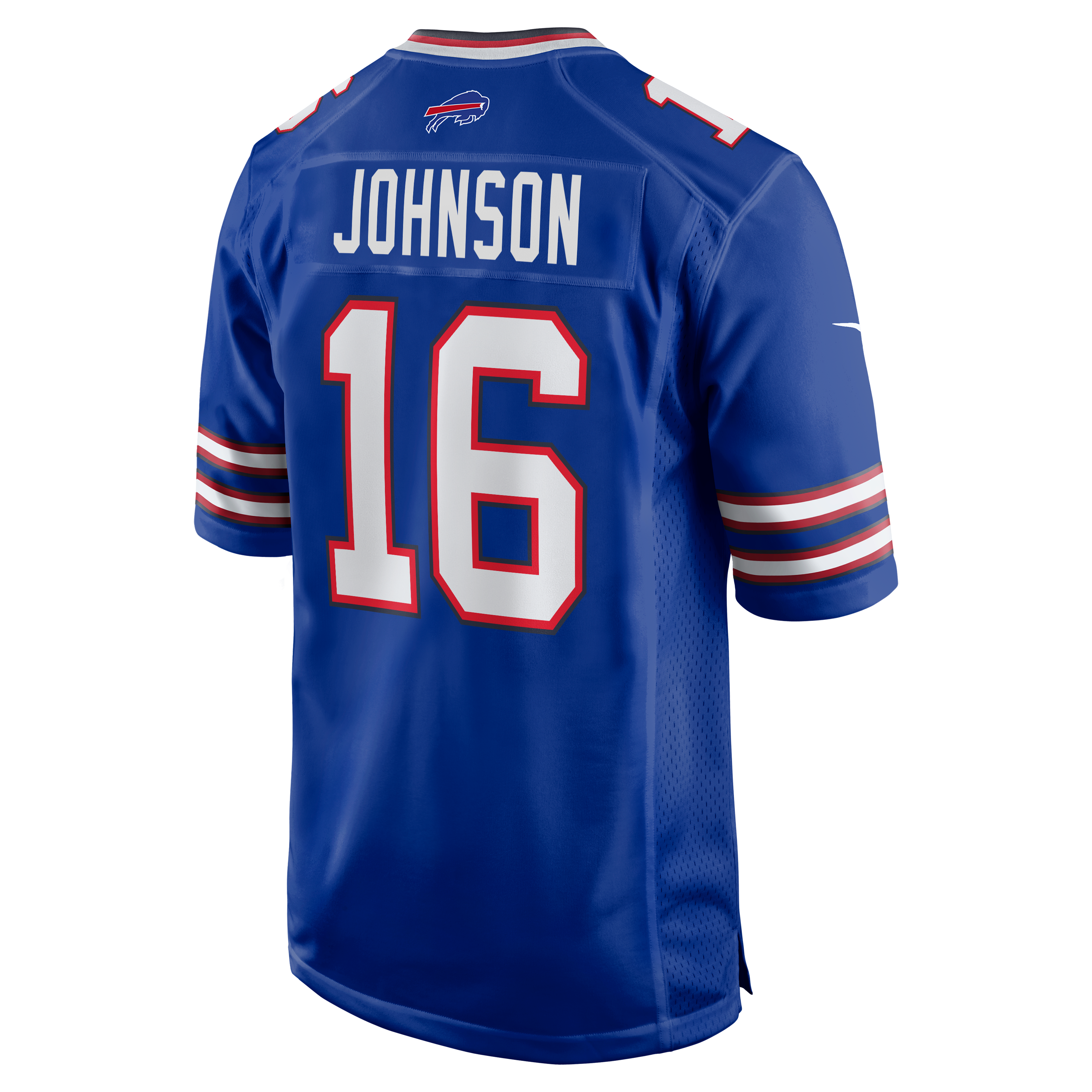 Xavier Johnson Buffalo Bills Game Jersey Royal NFL Football Fan Wear Xavier Johnson