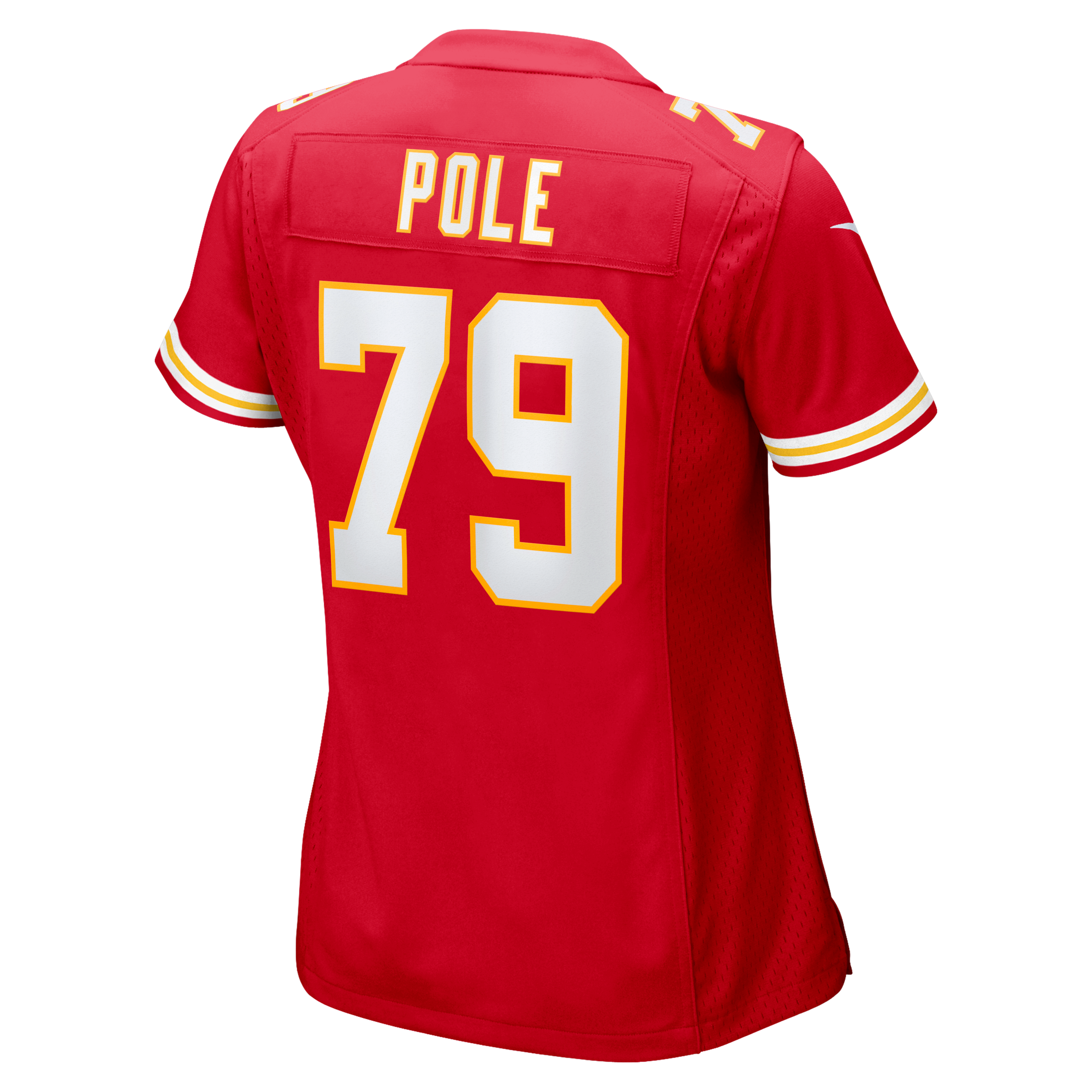 Esa Pole Kansas City Chiefs Game Jersey Red NFL Football Fan Wear