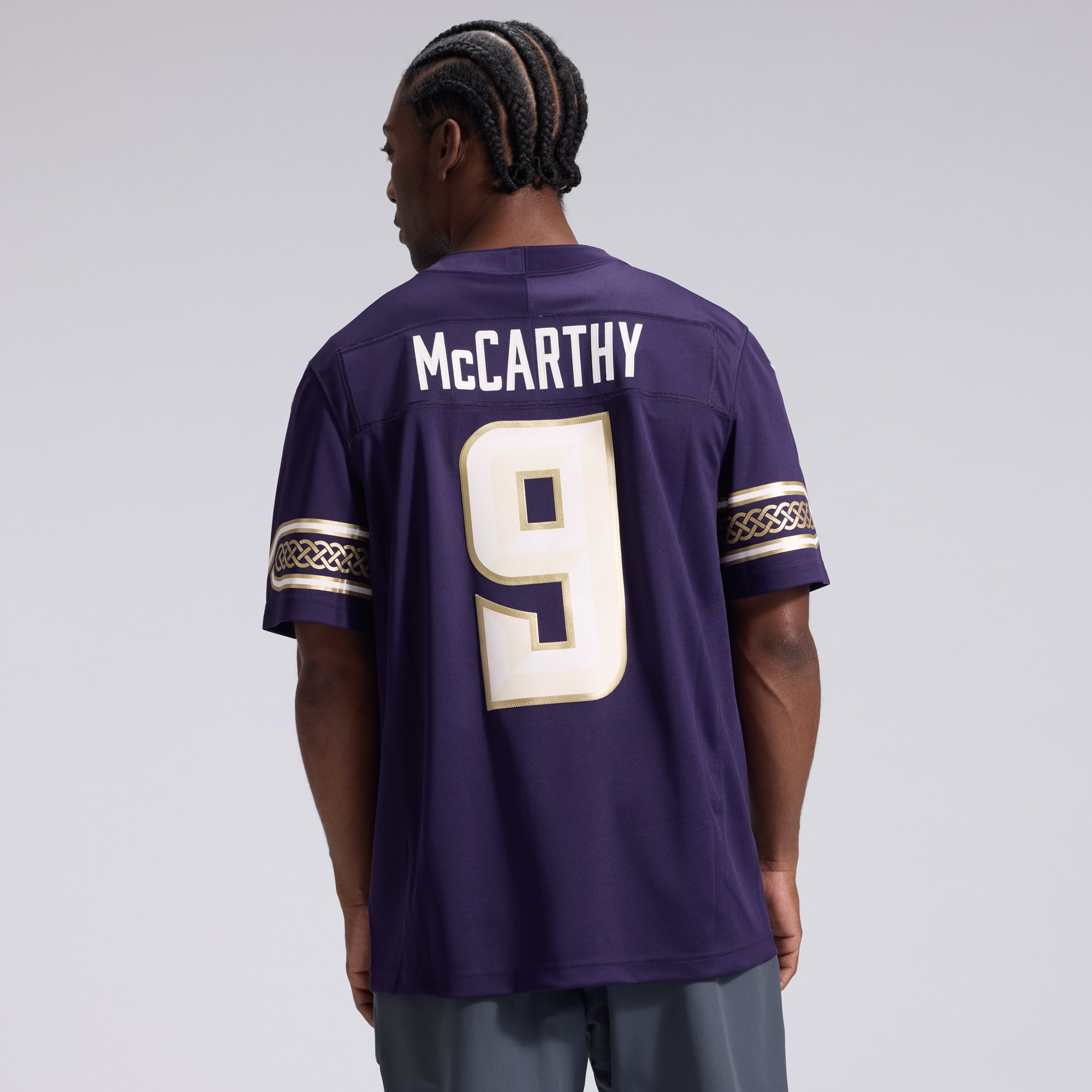 JJ McCarthy Minnesota Vikings Limited Jersey Purple NFL Football Fan Wear