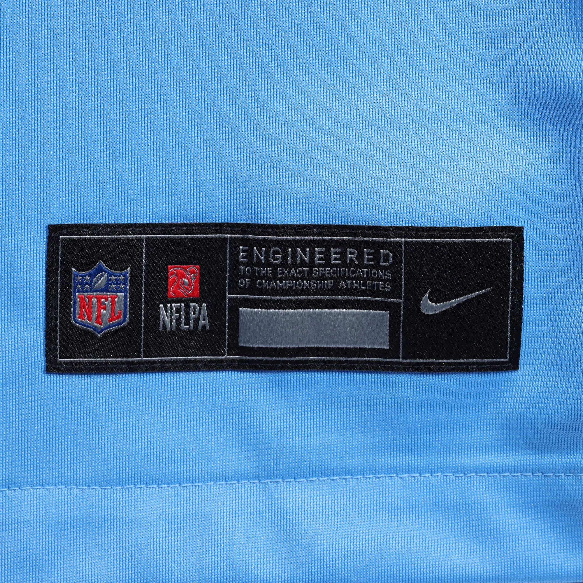 Eddie George Retired Tennessee Titans Game Jersey Light Blue NFL Football Fan Wear Eddie George Retired
