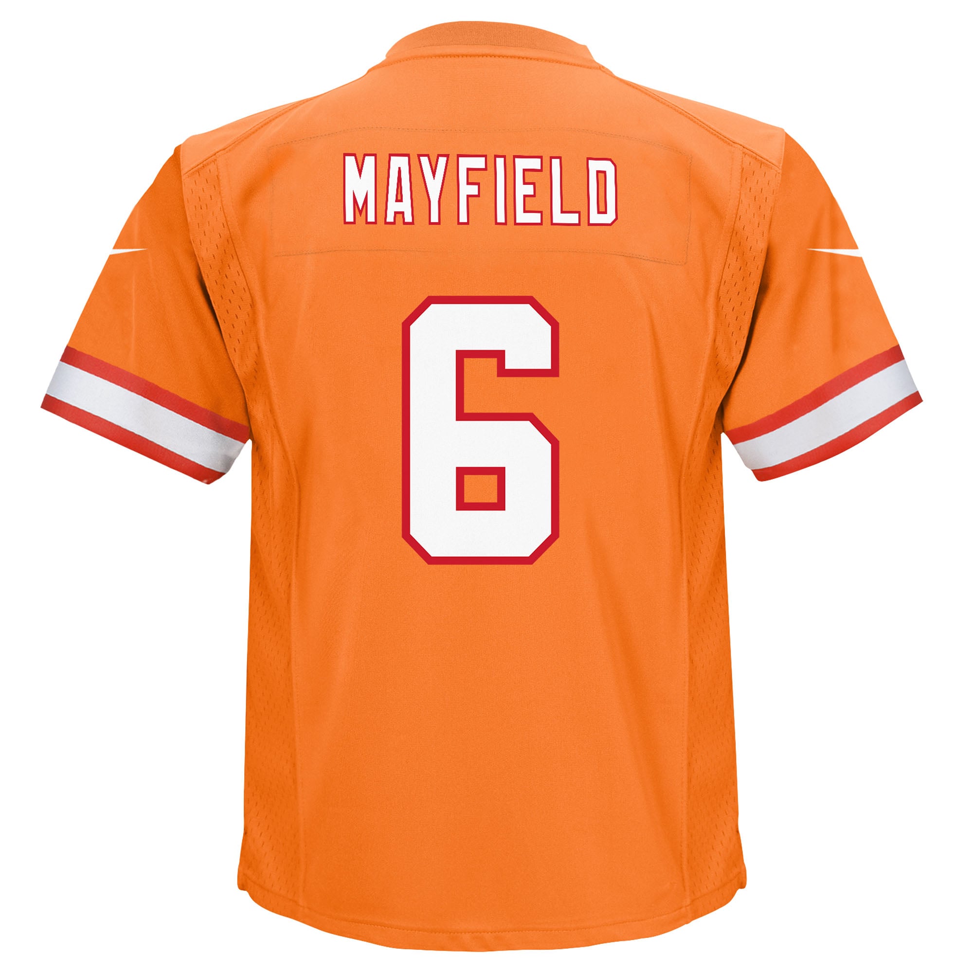 Baker Mayfield Tampa Bay Buccaneers Game Jersey Orange NFL Football Fan Wear