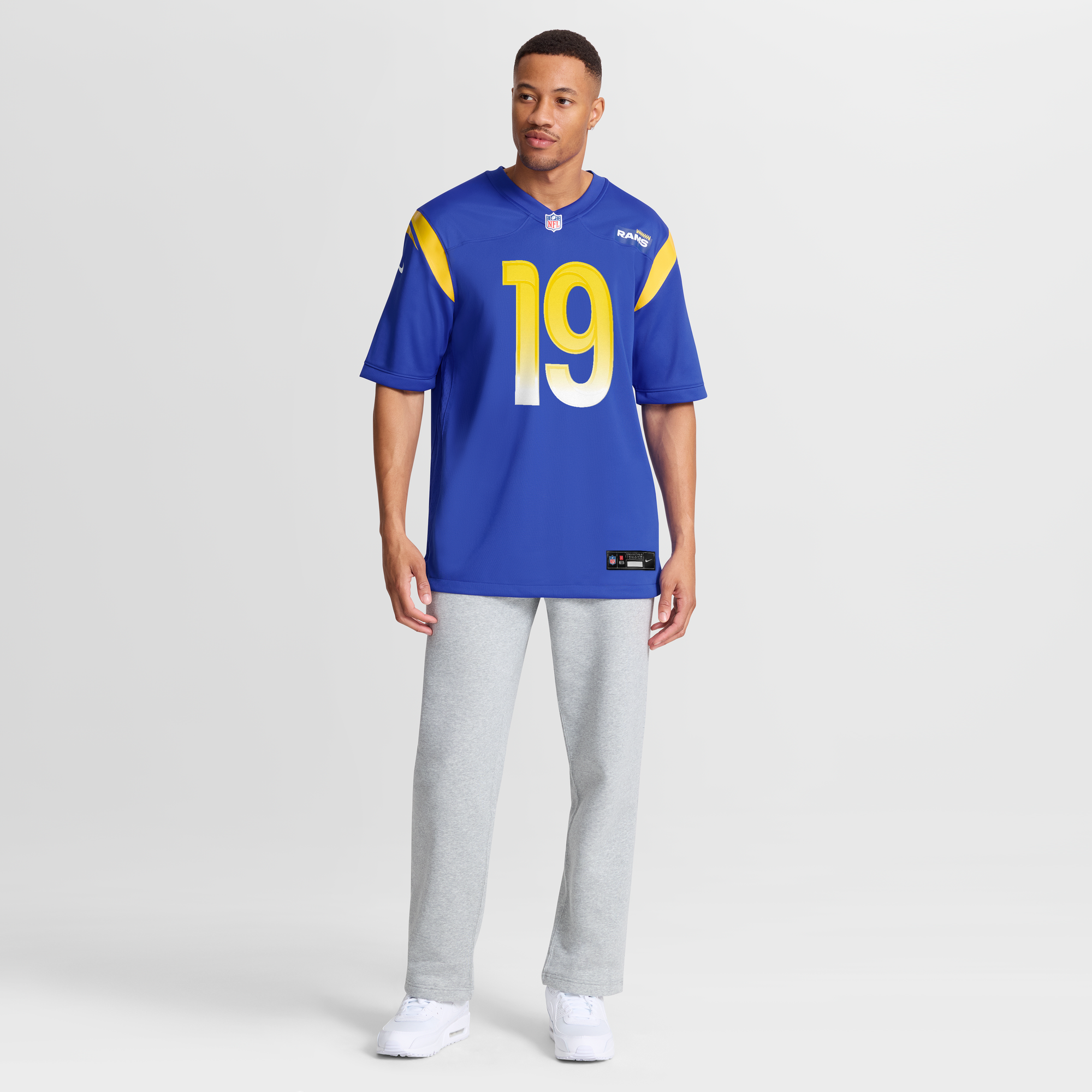Xavier Smith Los Angeles Rams Home Jersey Royal NFL Football Fan Wear