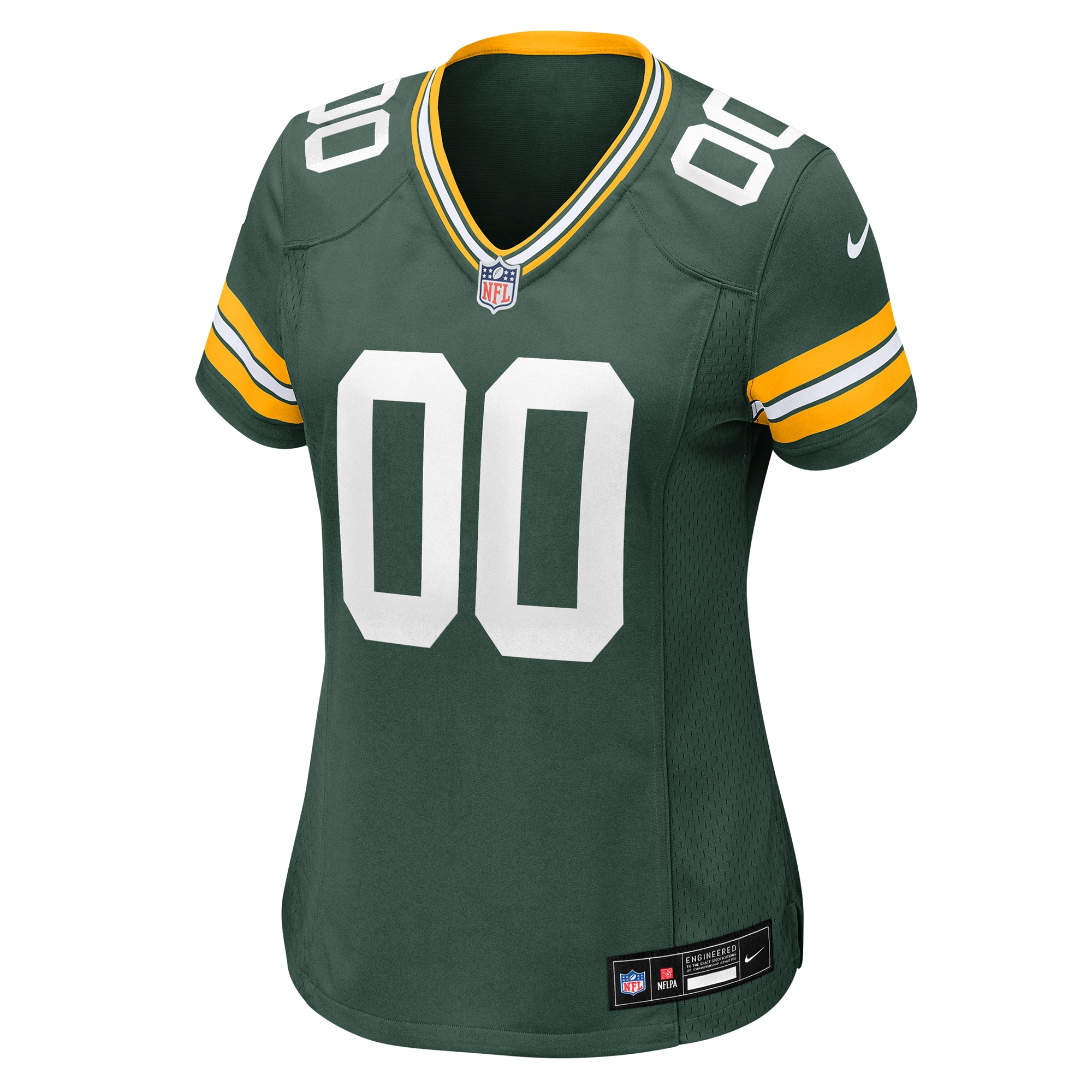 Green Bay Packers Game Jersey Green NFL Football Fan Wear Custom Number