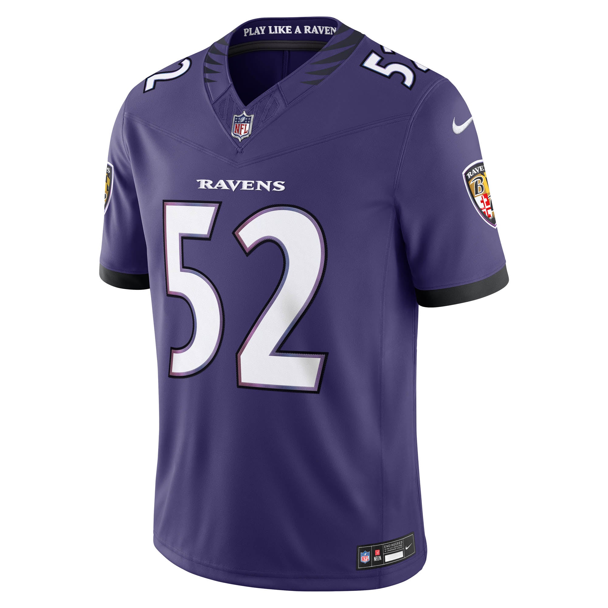 Retired Ray Lewis Baltimore Ravens Limited Jersey Purple NFL Football Fan Wear