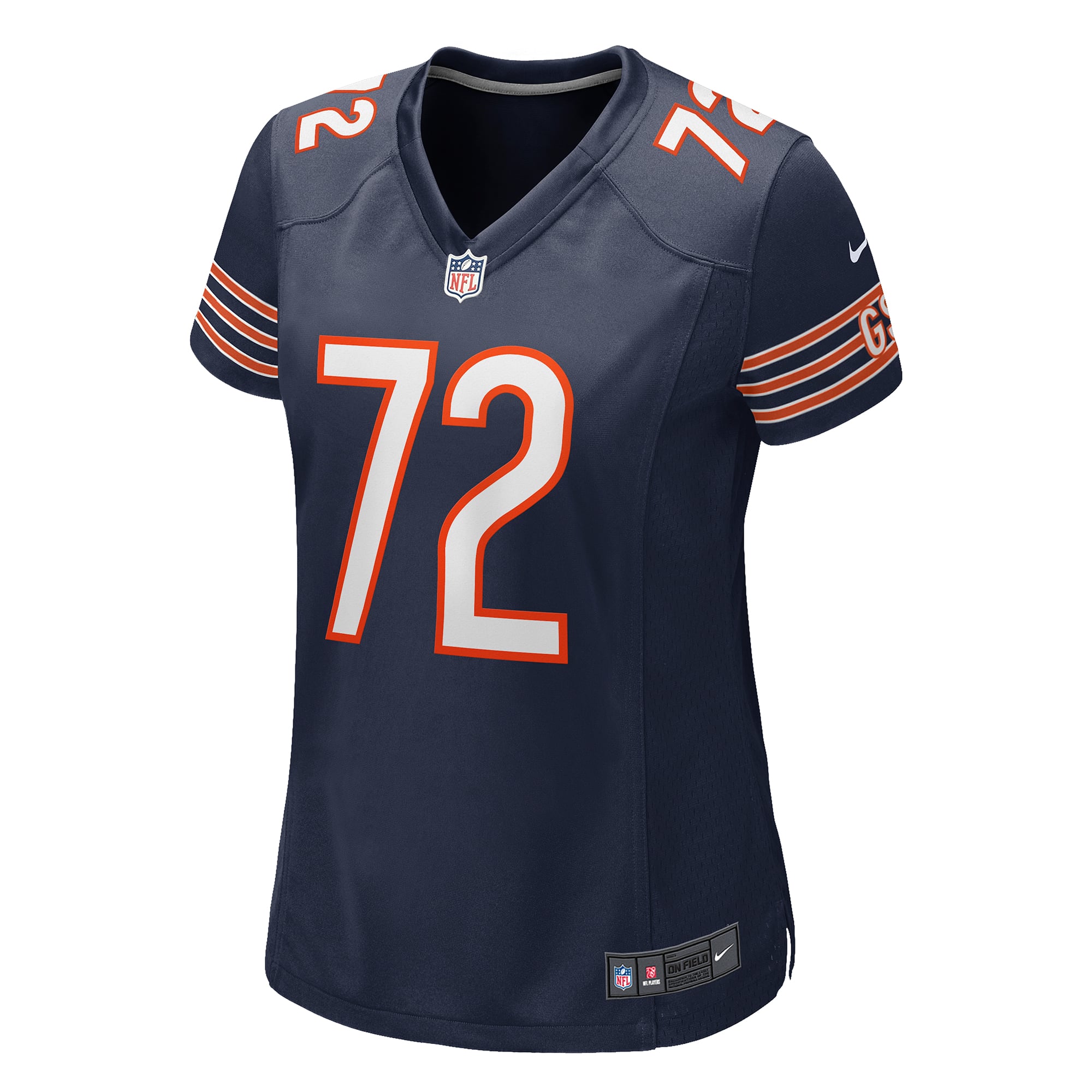 Retired William Perry Chicago Bears Player Jersey Navy NFL Football Fan Wear Retired William Perry
