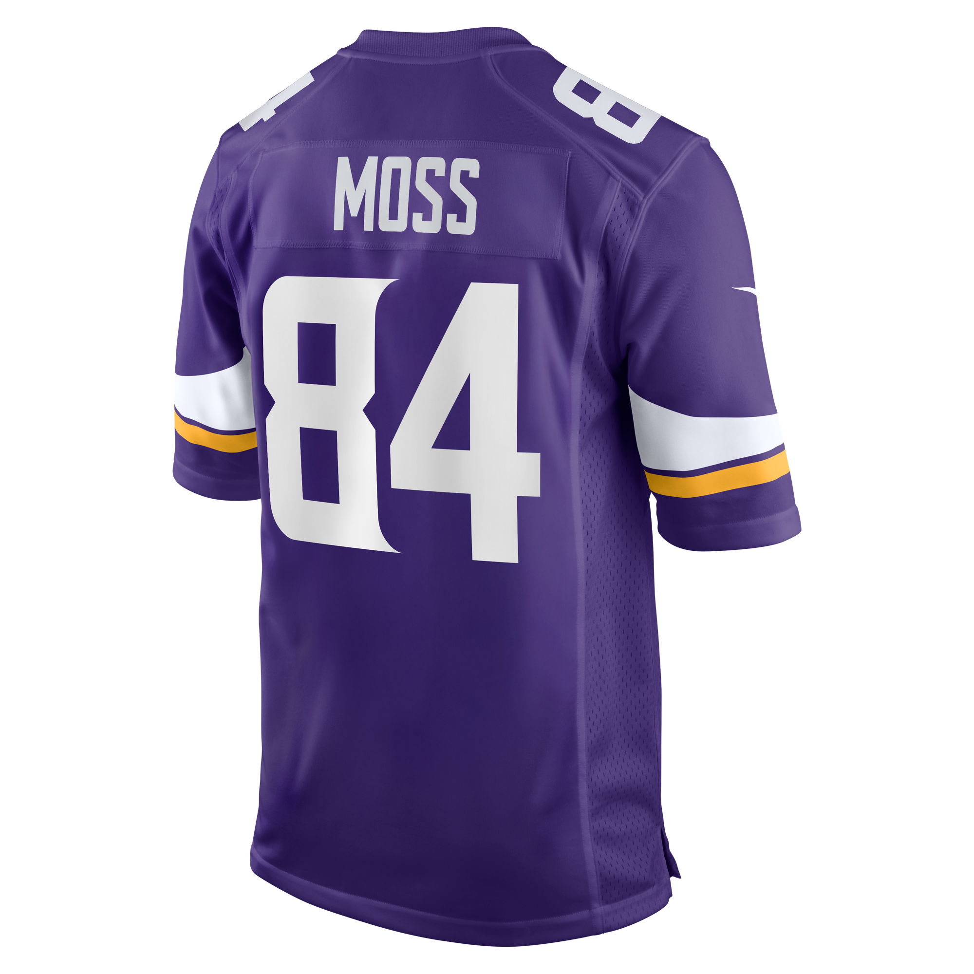 Randy Moss Retired Minnesota Vikings Player Jersey Purple NFL Football Fan Wear Randy Moss Retired