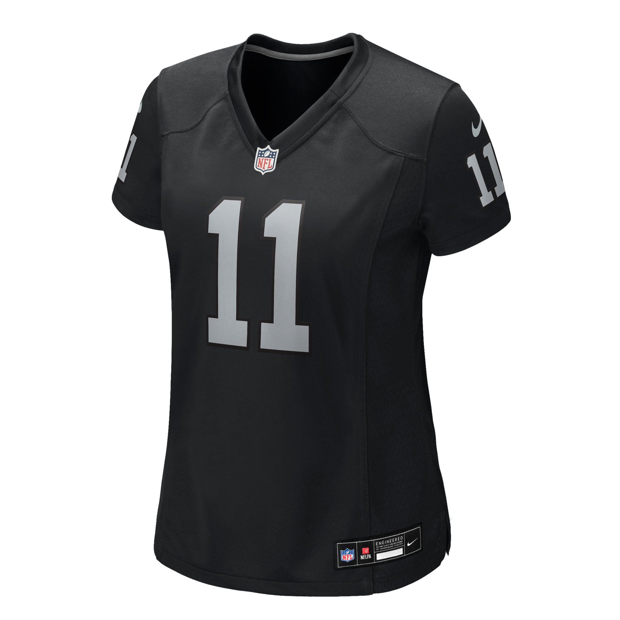 Jeremy Chinn Las Vegas Raiders Game Jersey Black NFL Football Fan Wear