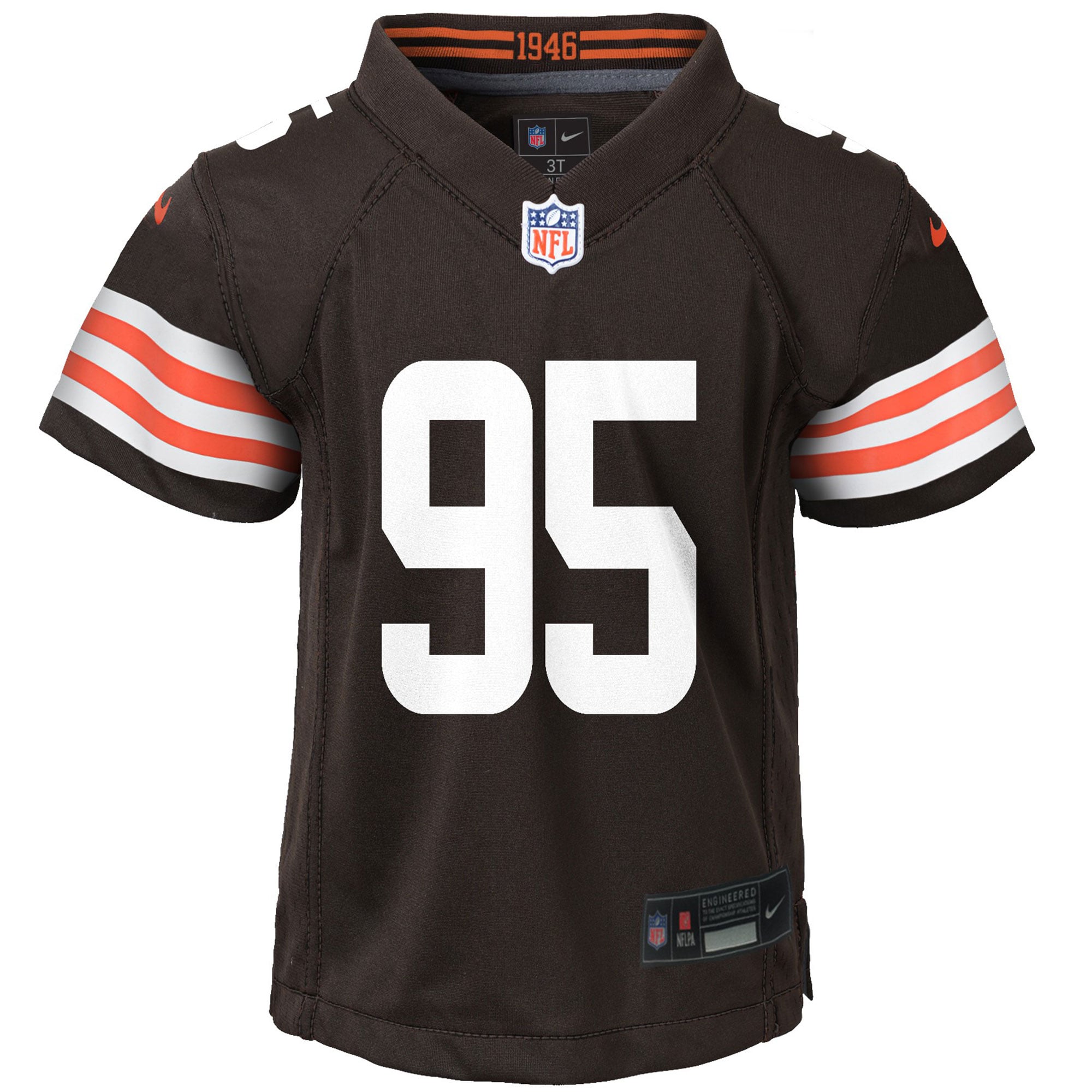 Myles Garrett To Cleveland Browns Limited Jersey Olive NFL Football Fan Wear