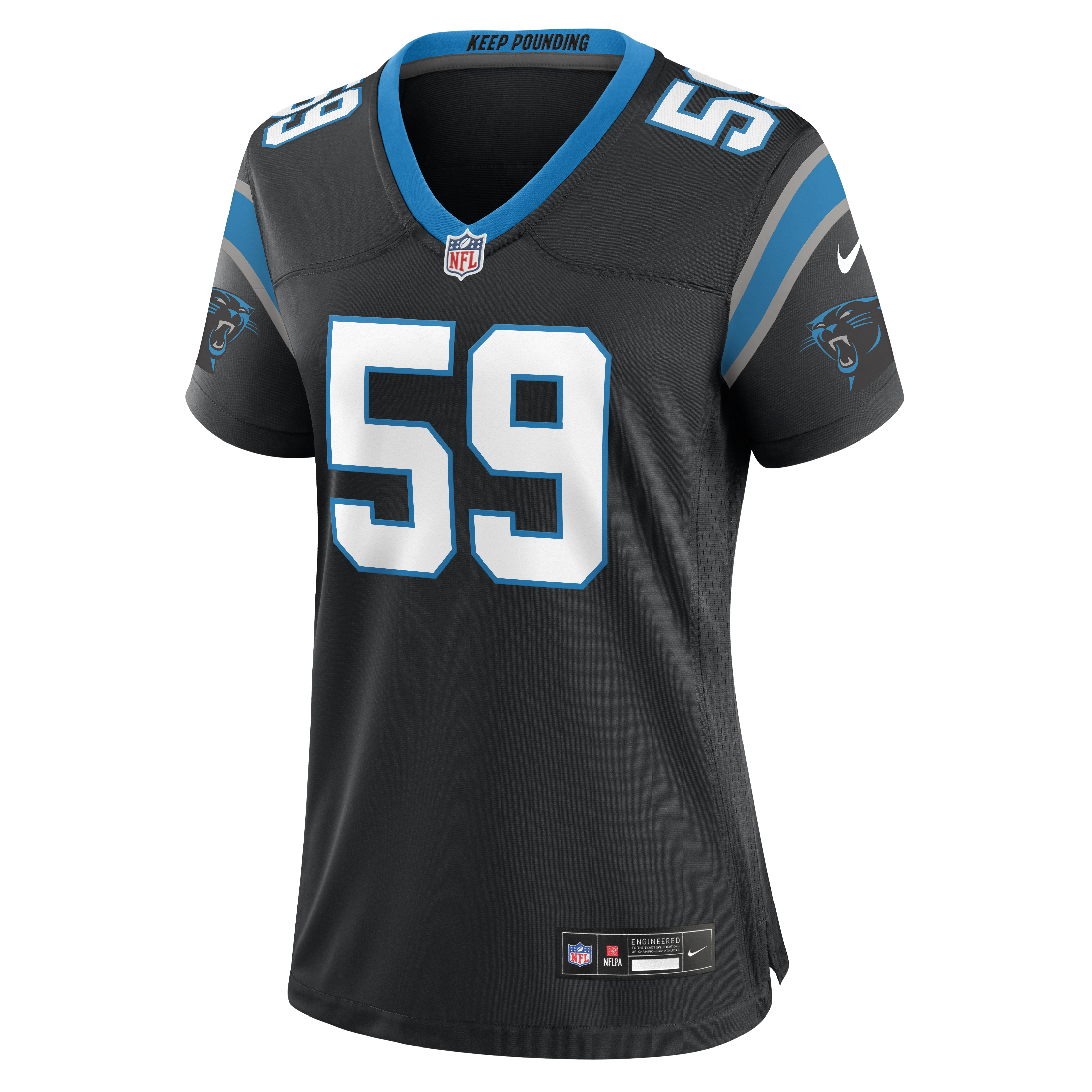 Luke Kuechly Carolina Panthers Game Jersey Black NFL Football Fan Wear