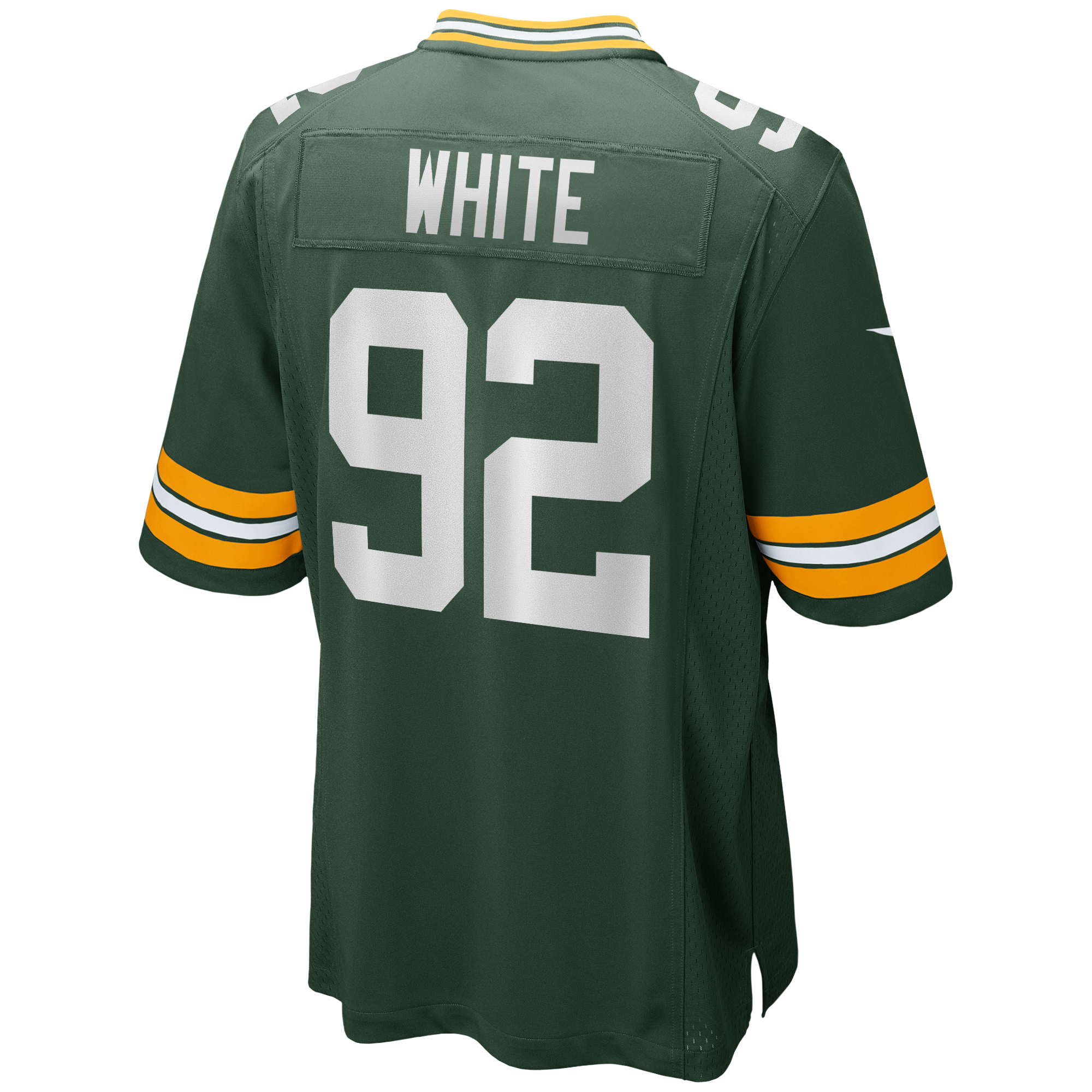 Reggie White Retired Green Bay Packers Player Jersey Green NFL Football Fan Wear Reggie White Retired
