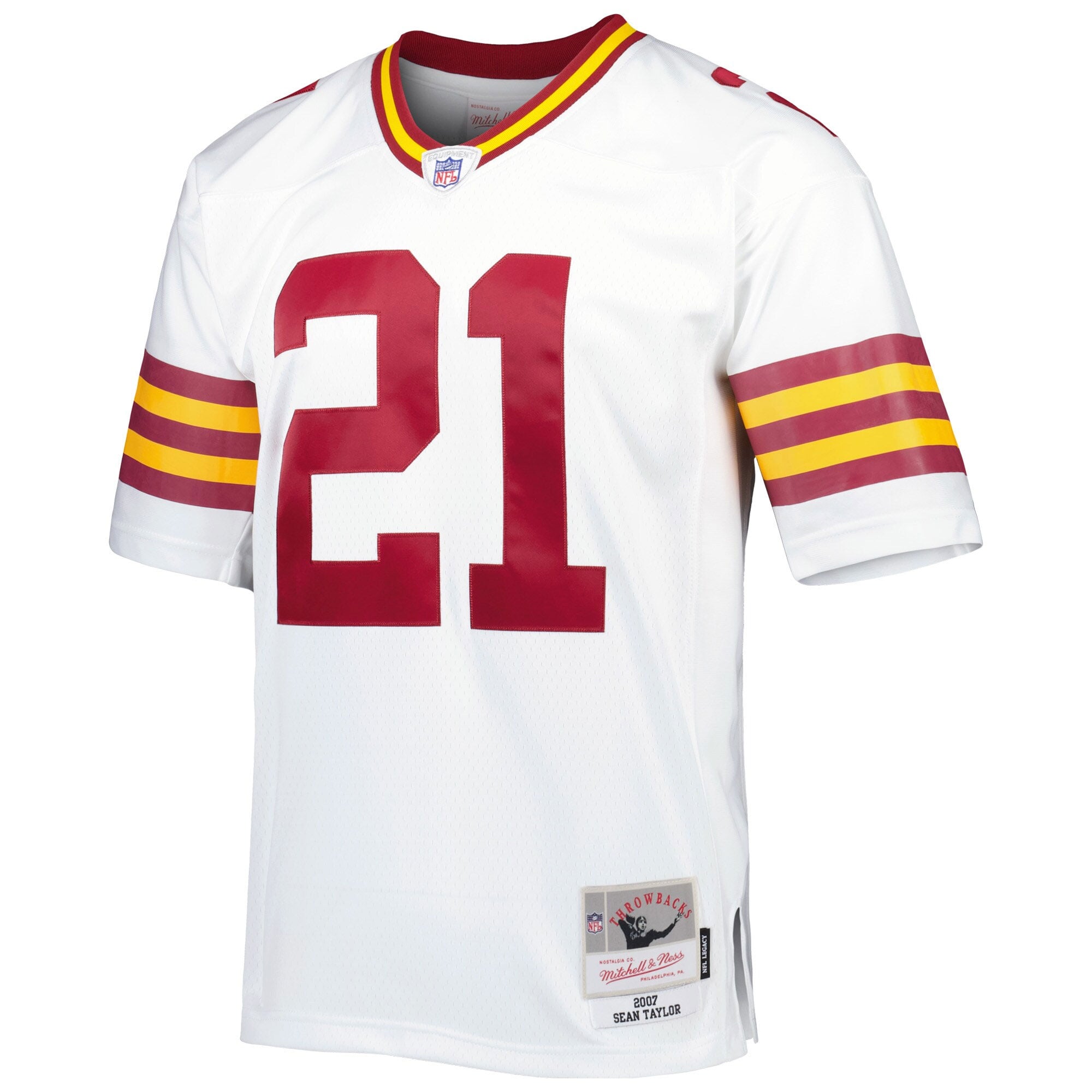 Sean Taylor Mitchell Washington Commanders Player Jersey White NFL Football Fan Wear