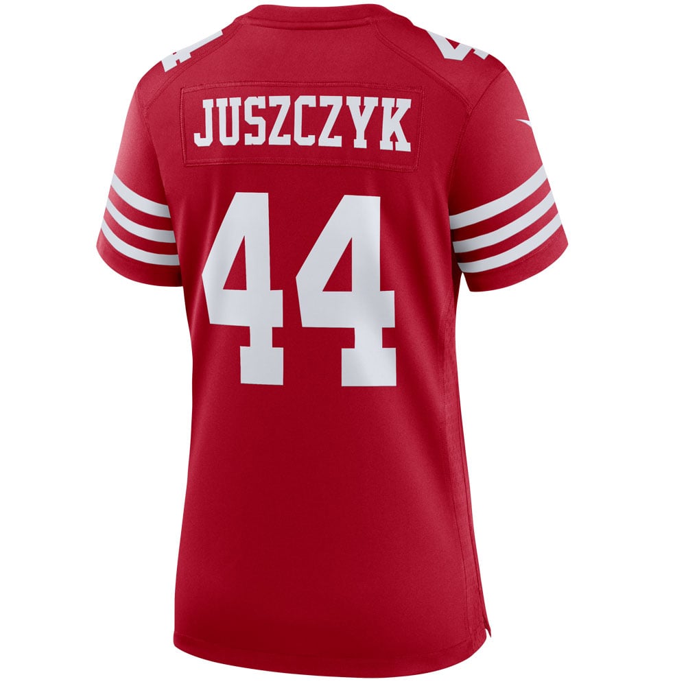 Kyle Juszczyk San Francisco 49ers Game Jersey White NFL Football Fan Wear
