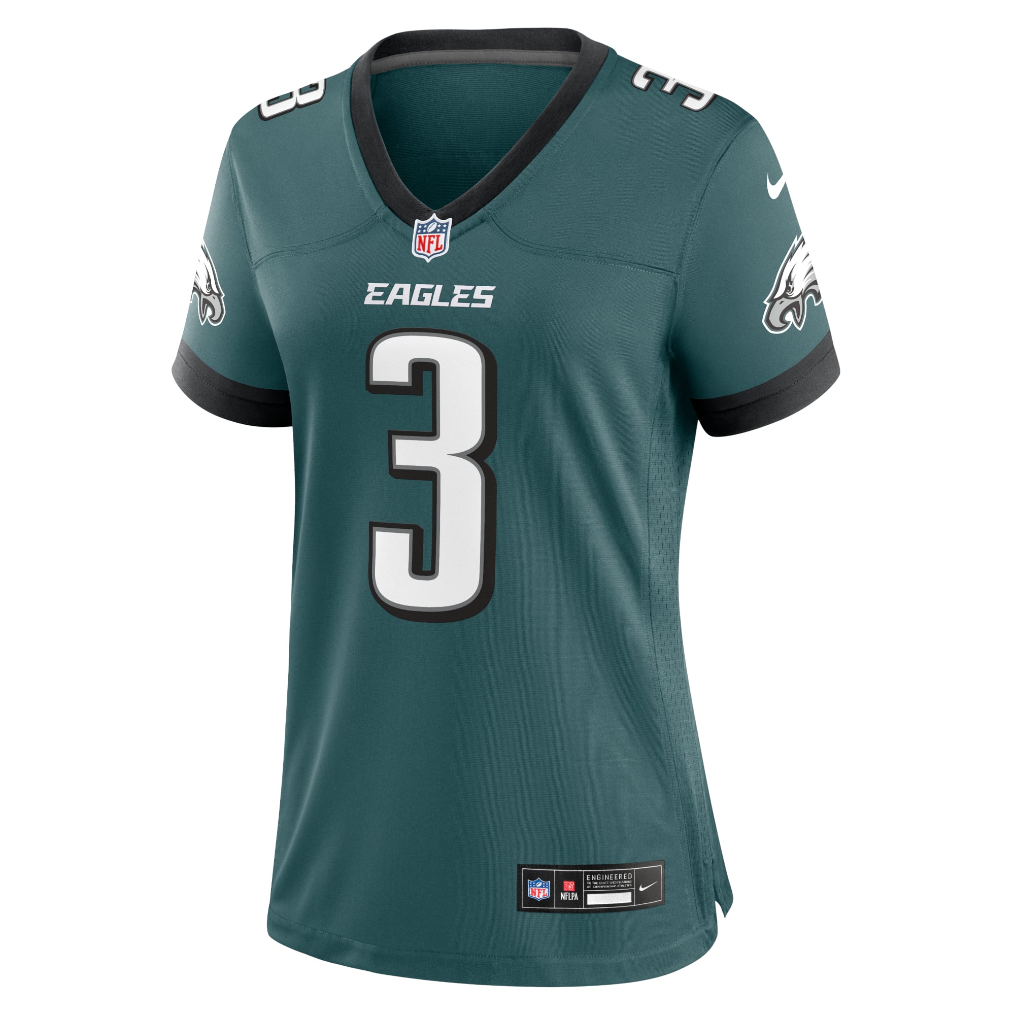 DeVonta Smith Philadelphia Eagles Game Jersey Midnight NFL Football Fan Wear DeVonta Smith