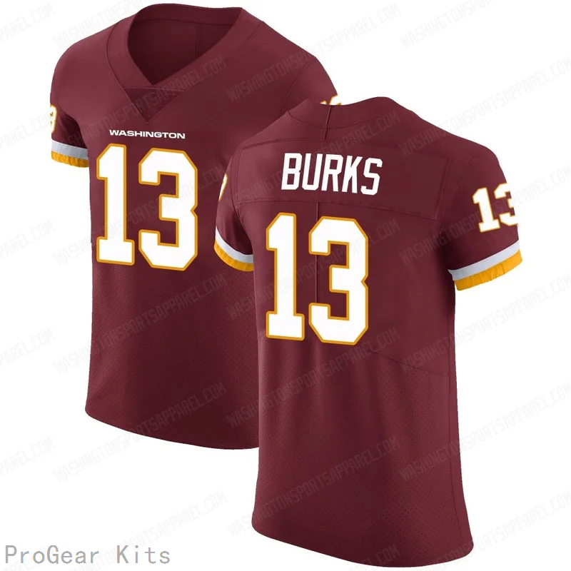 Treylon Burks Washington Commanders Legend Jersey No.13 Burgundy NFL Football Fan Wear