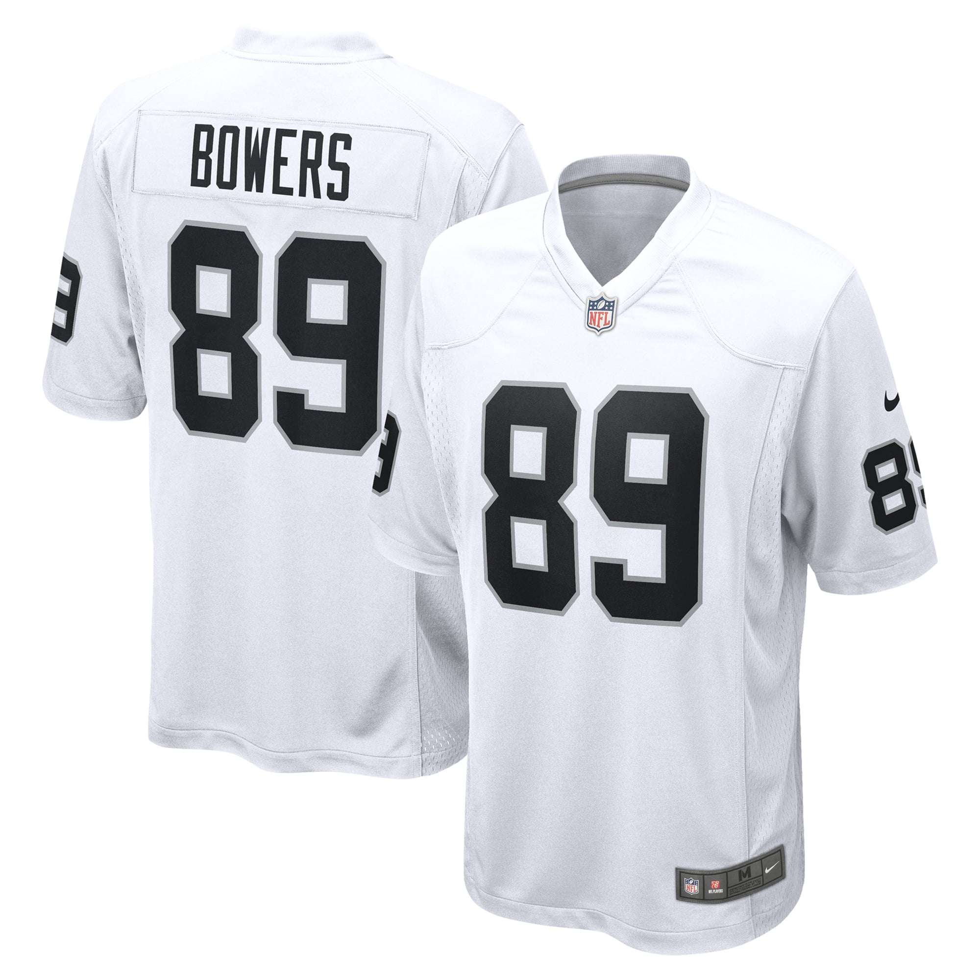 Brock Bowers Las Vegas Raiders Game Jersey White NFL Football Fan Wear