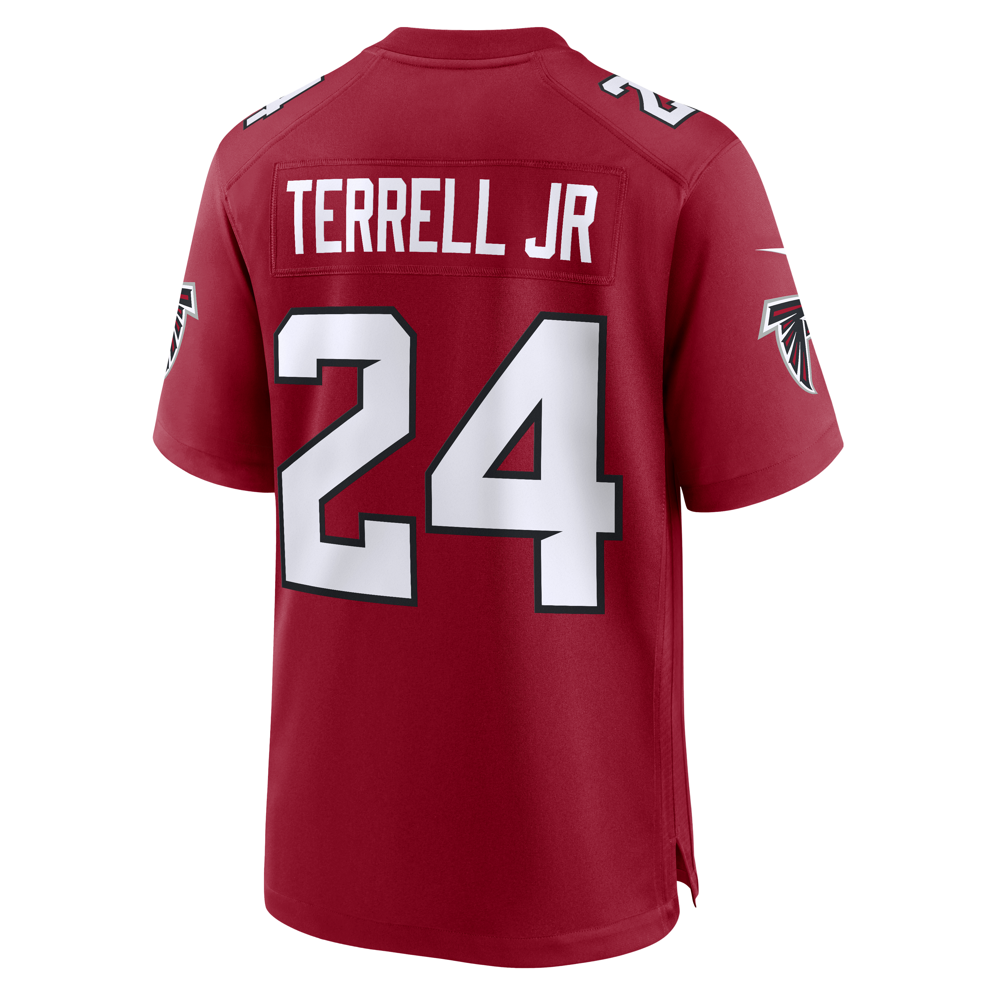 AJ Terrell Atlanta Falcons Game Jersey Red NFL Football Fan Wear AJ Terrell