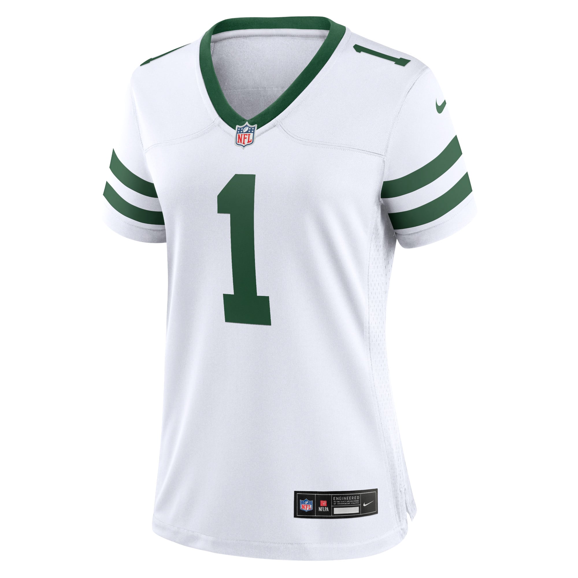 Ahmad Sauce Gardner New York Jets Game Jersey White NFL Football Fan Wear Ahmad Sauce Gardner