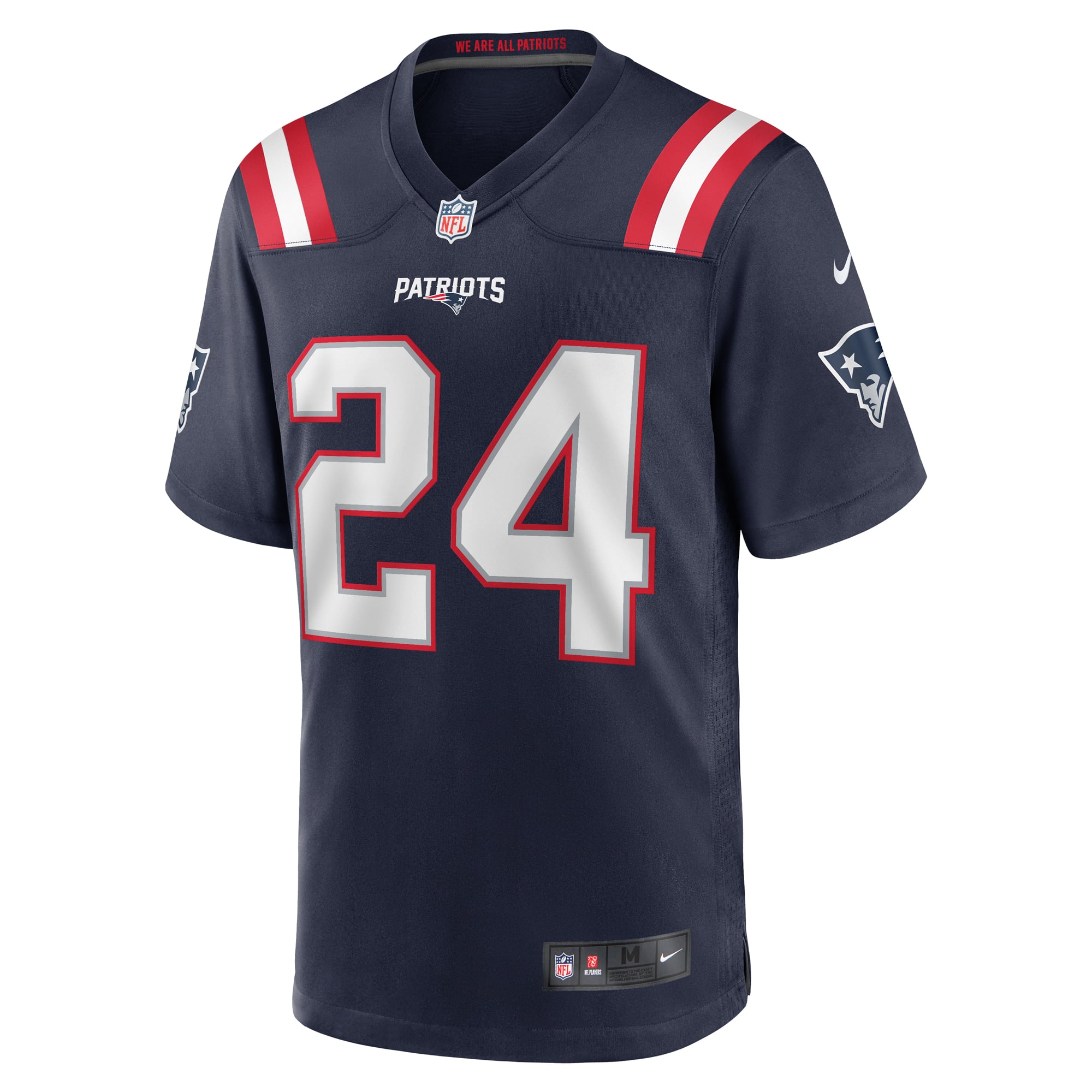 Pettus New England Patriots Game Jersey Navy NFL Football Fan Wear